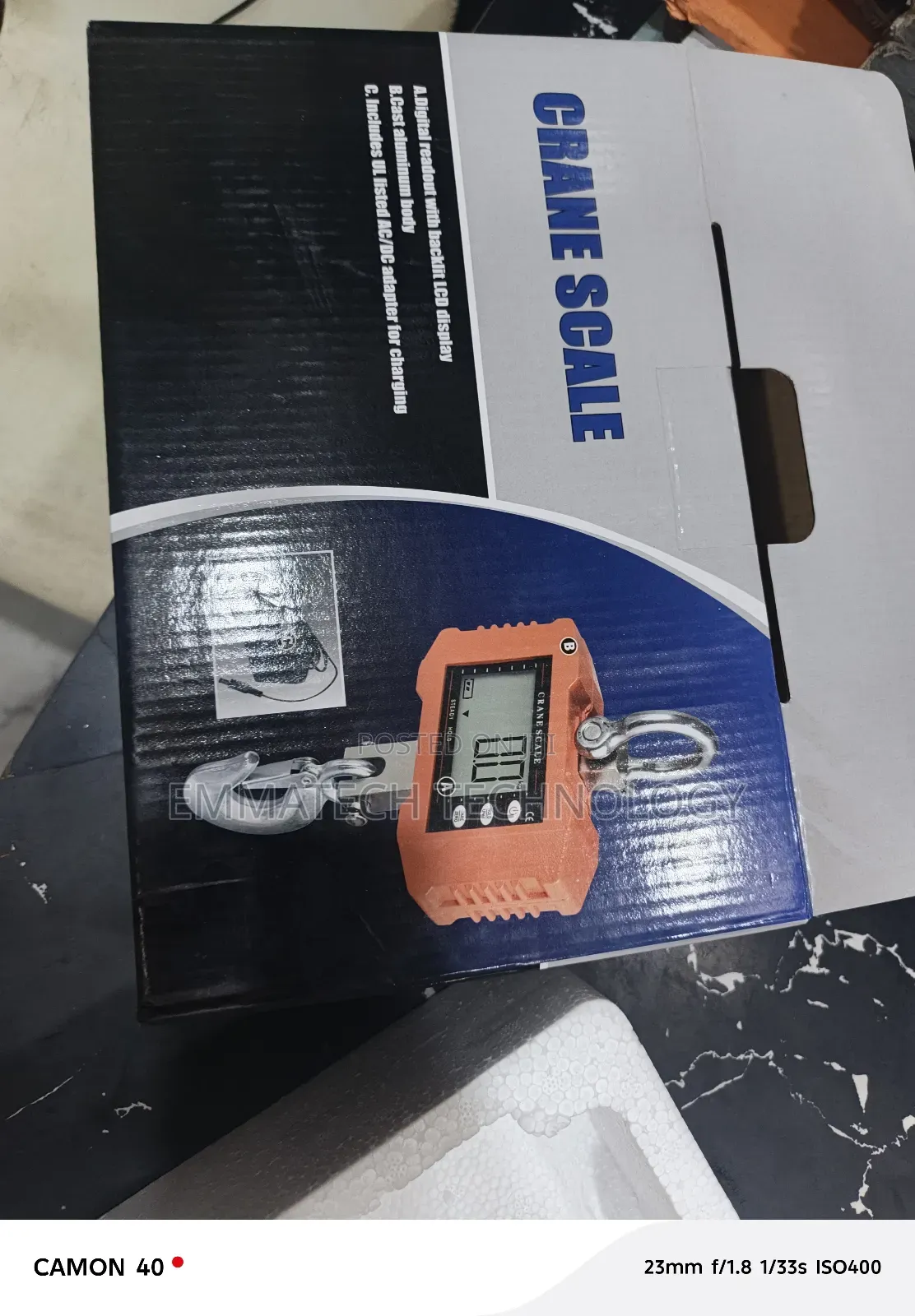 Crane 500kg Digital Hanging Scale