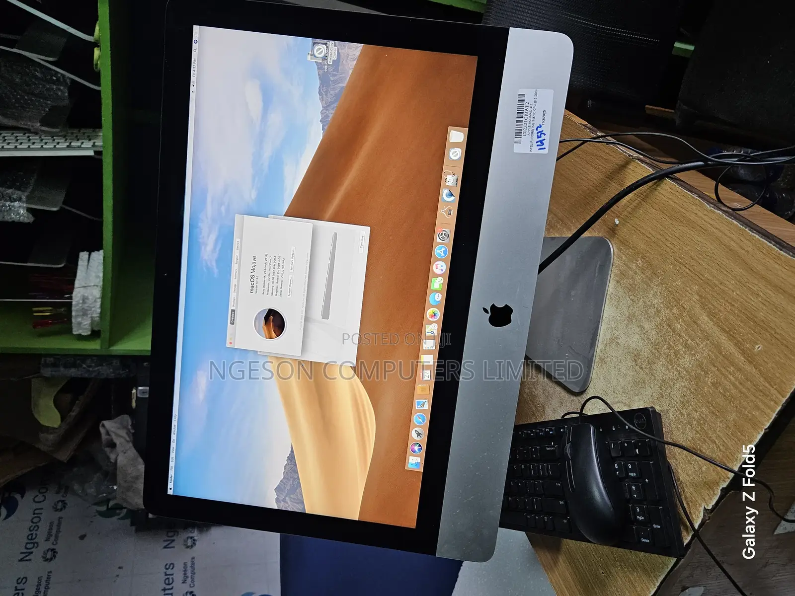 Desktop Computer Apple iMac 16GB Intel Core i7 SSD 512GB