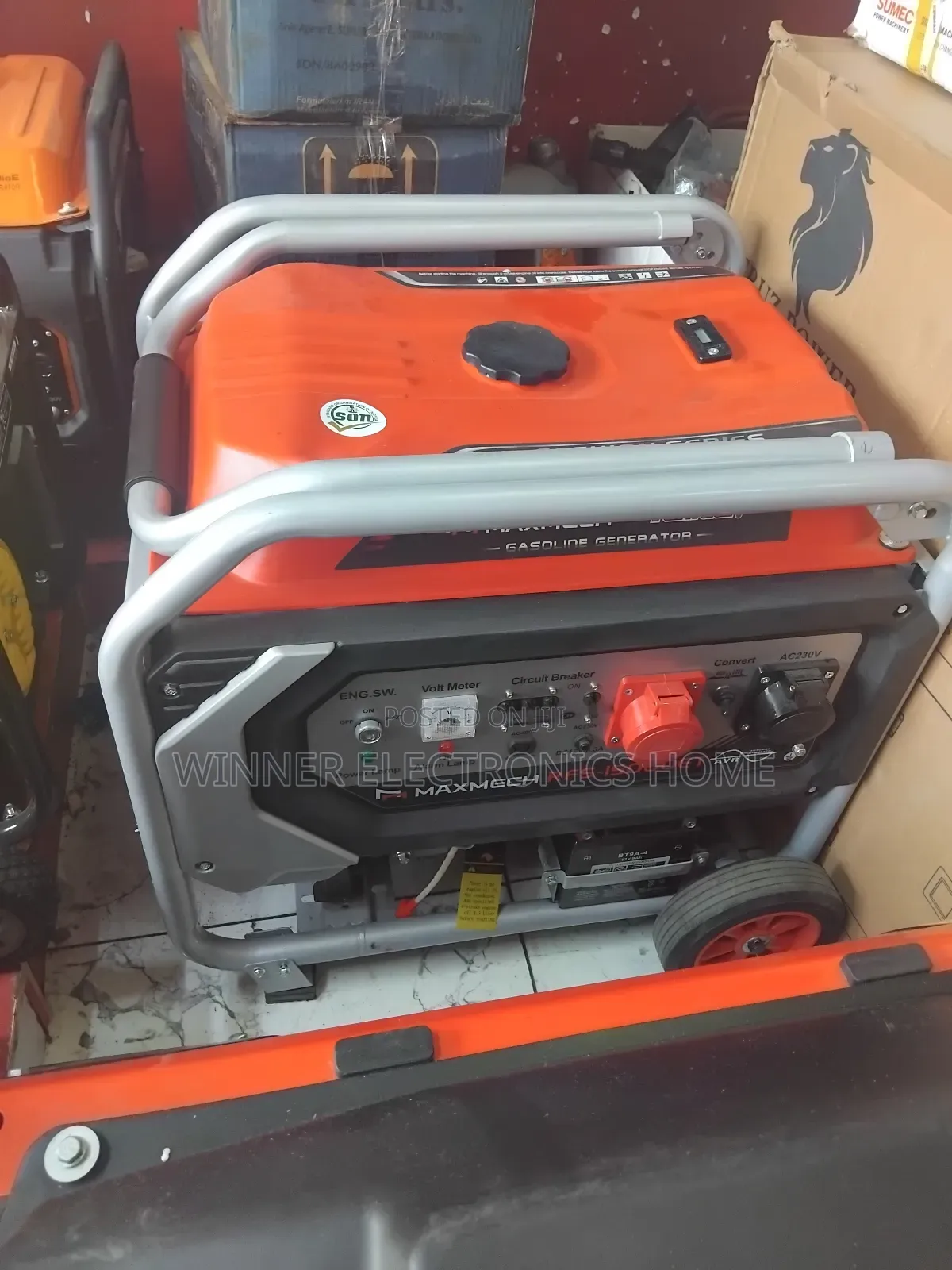 Maxmech 12kva 3phase Petrol Generator