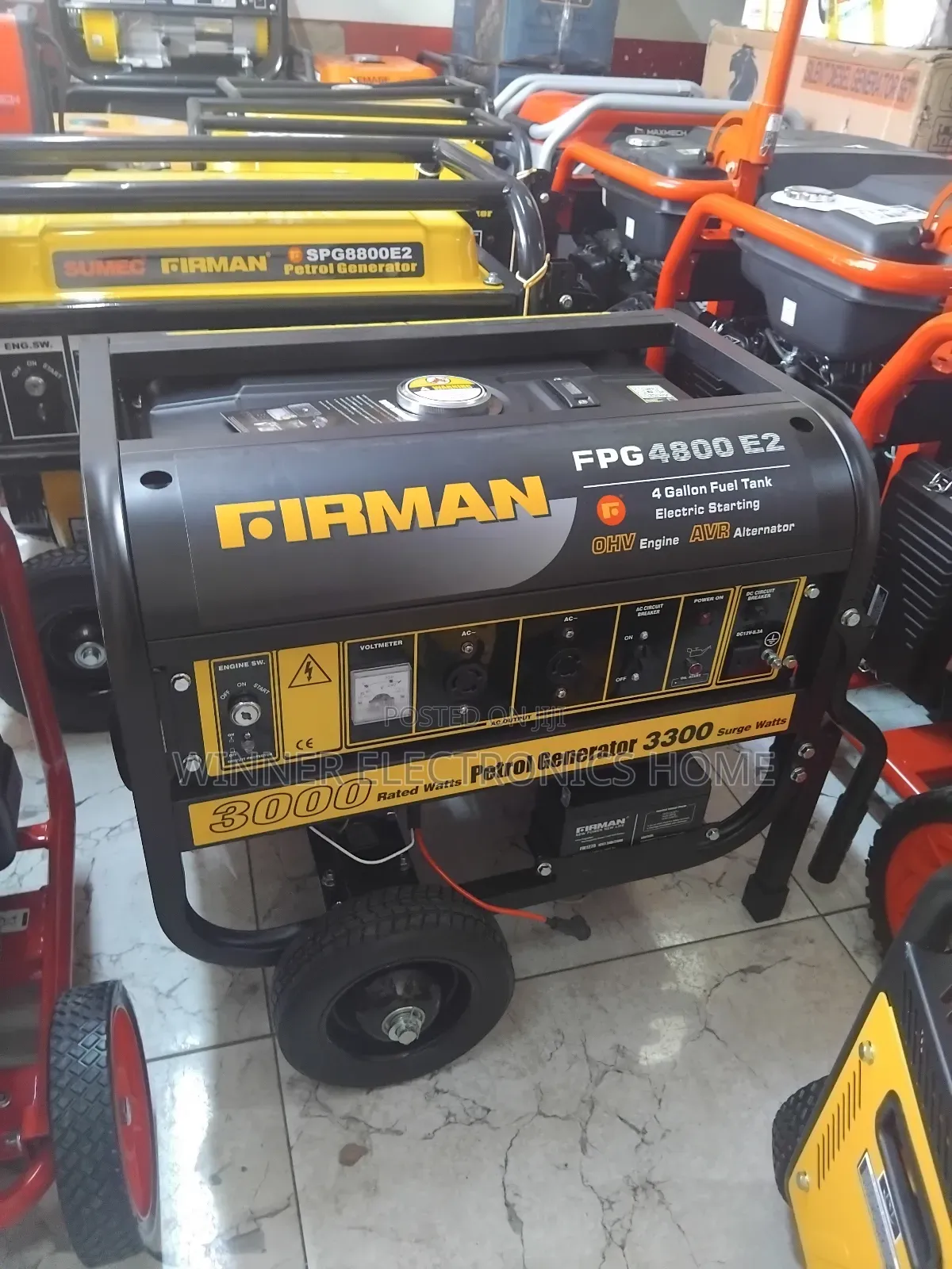 Firman 4.5kva Petrol Generator