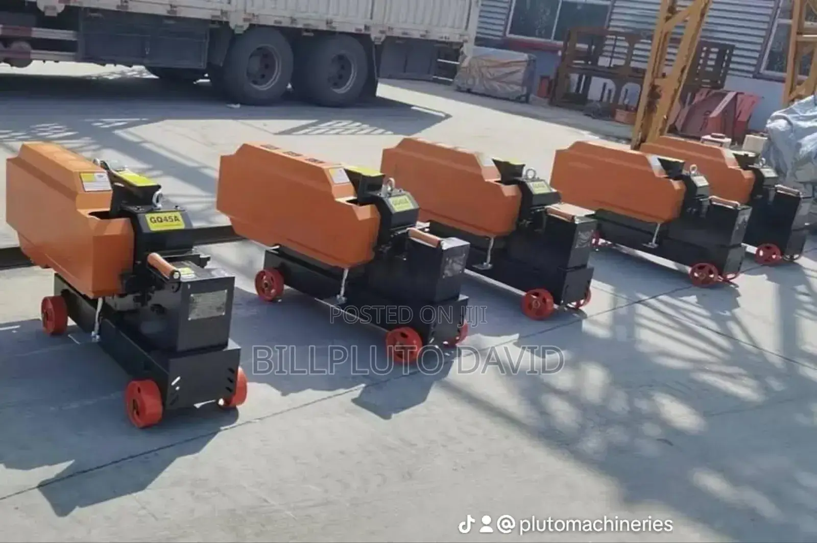 Heavy-Duty Industrial Rebar Cutting Machine,