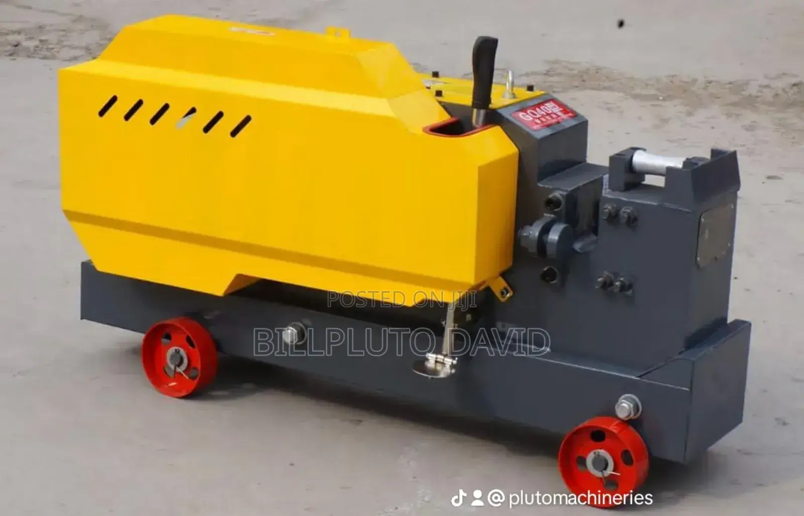 Heavy-Duty Industrial Rebar Cutting Machine,