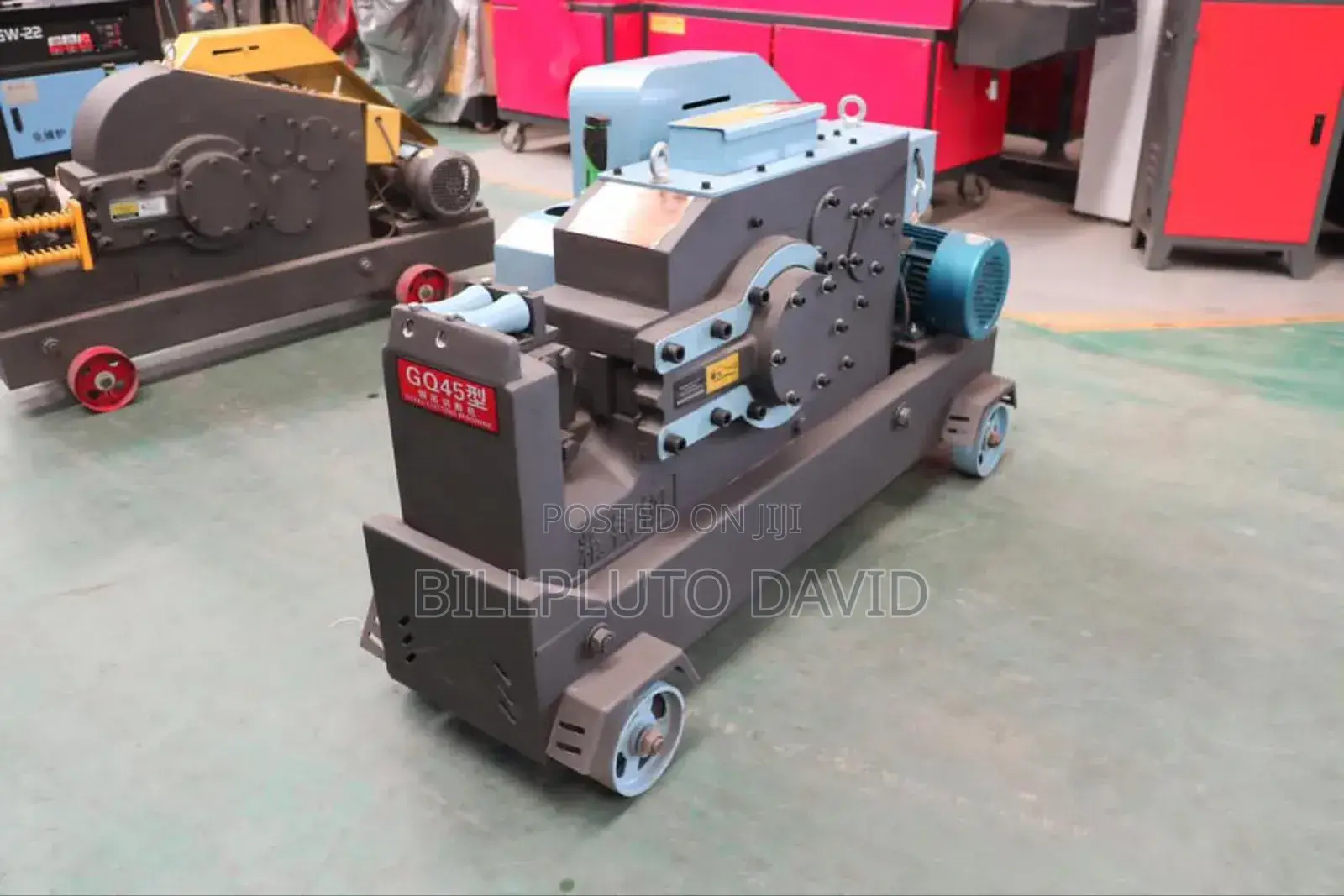 Heavy-Duty Industrial Rebar Cutting Machine,