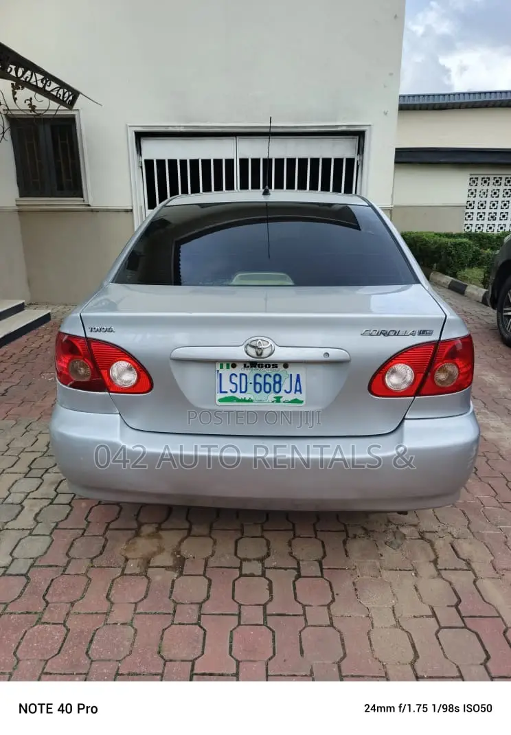Toyota Corolla for Hire