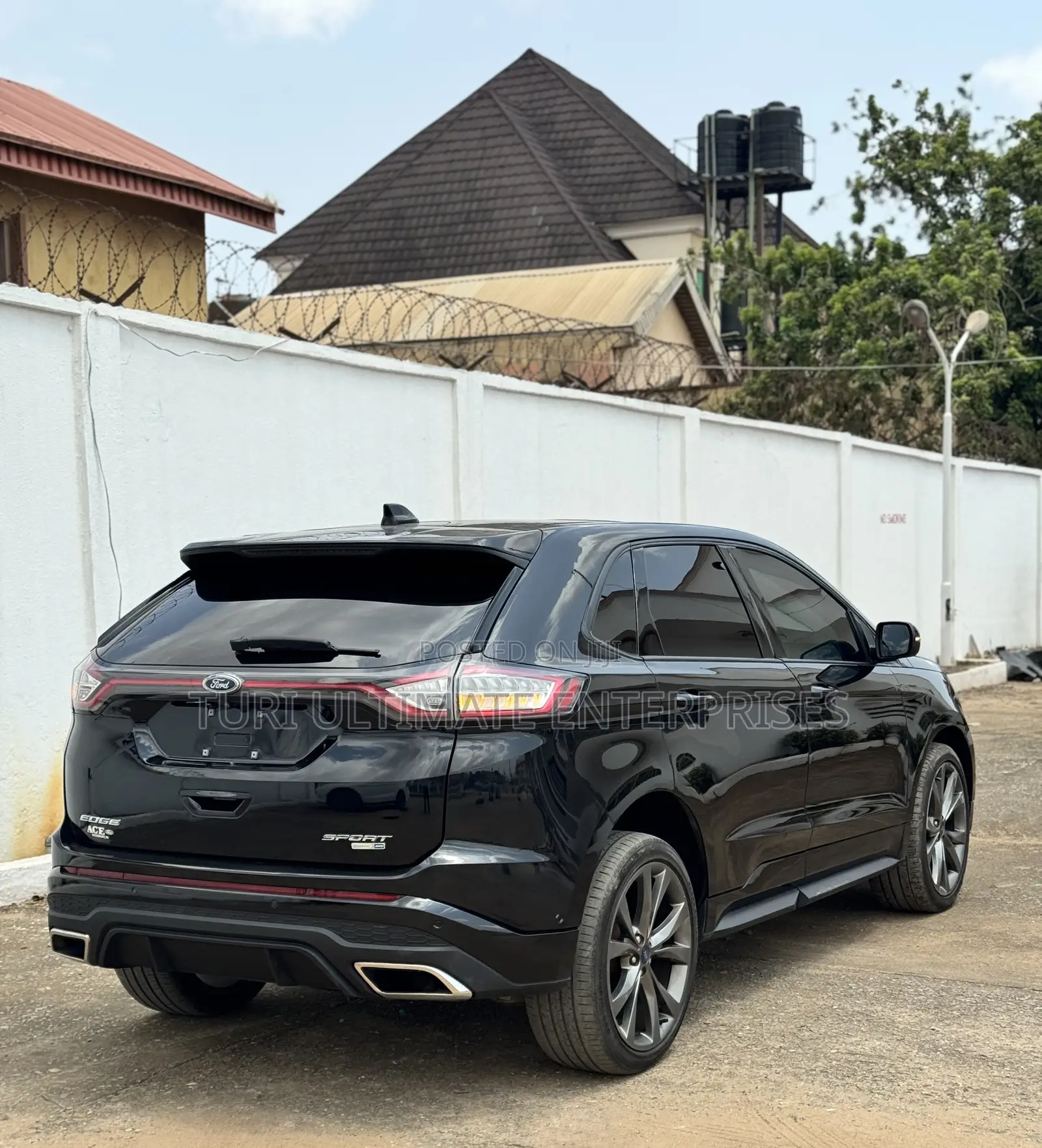 Ford Edge Sport 4dr AWD (2.7L 6cyl 6A) 2016 Black