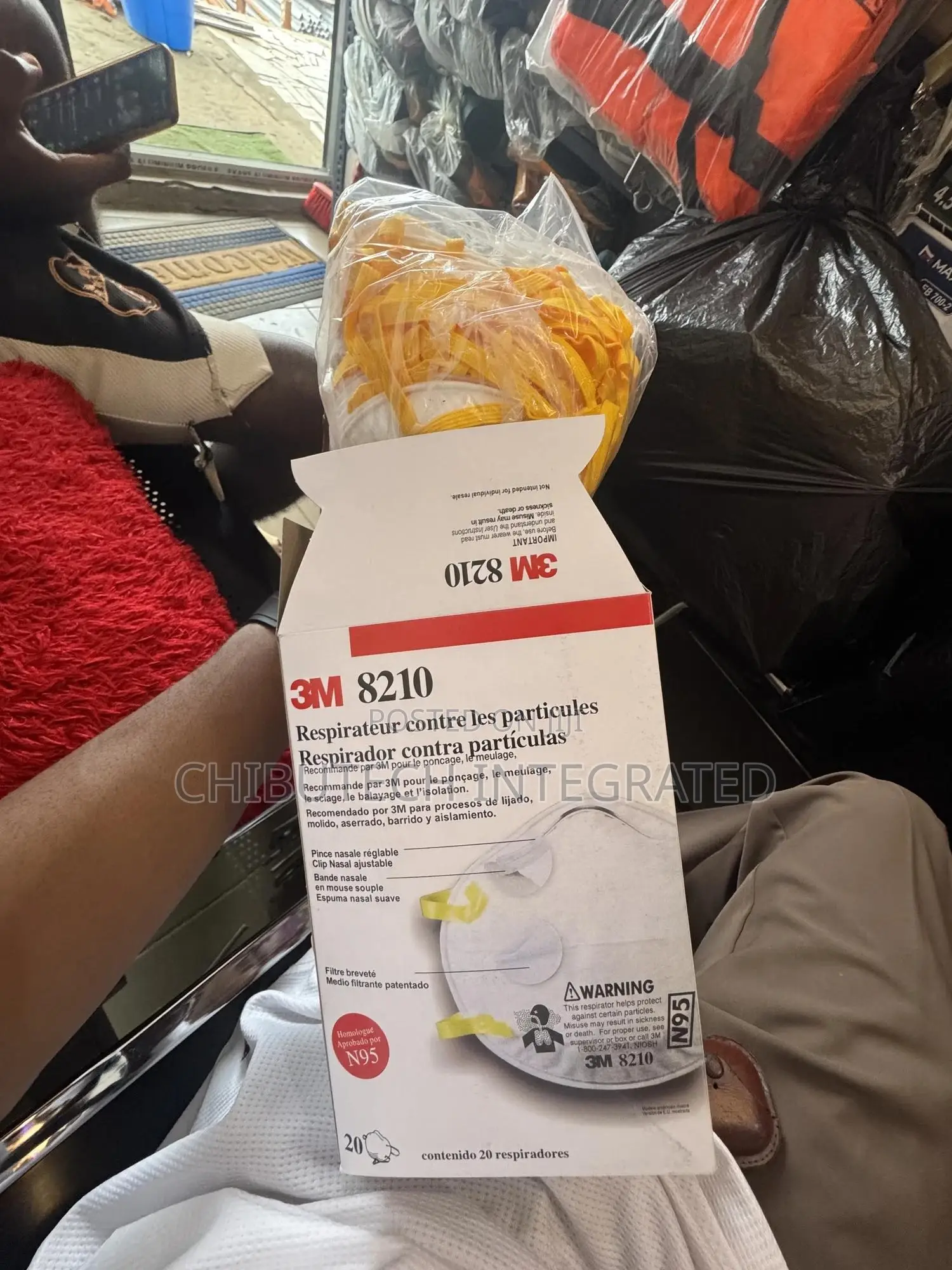 3m 8210 N95 Particulate Respirators