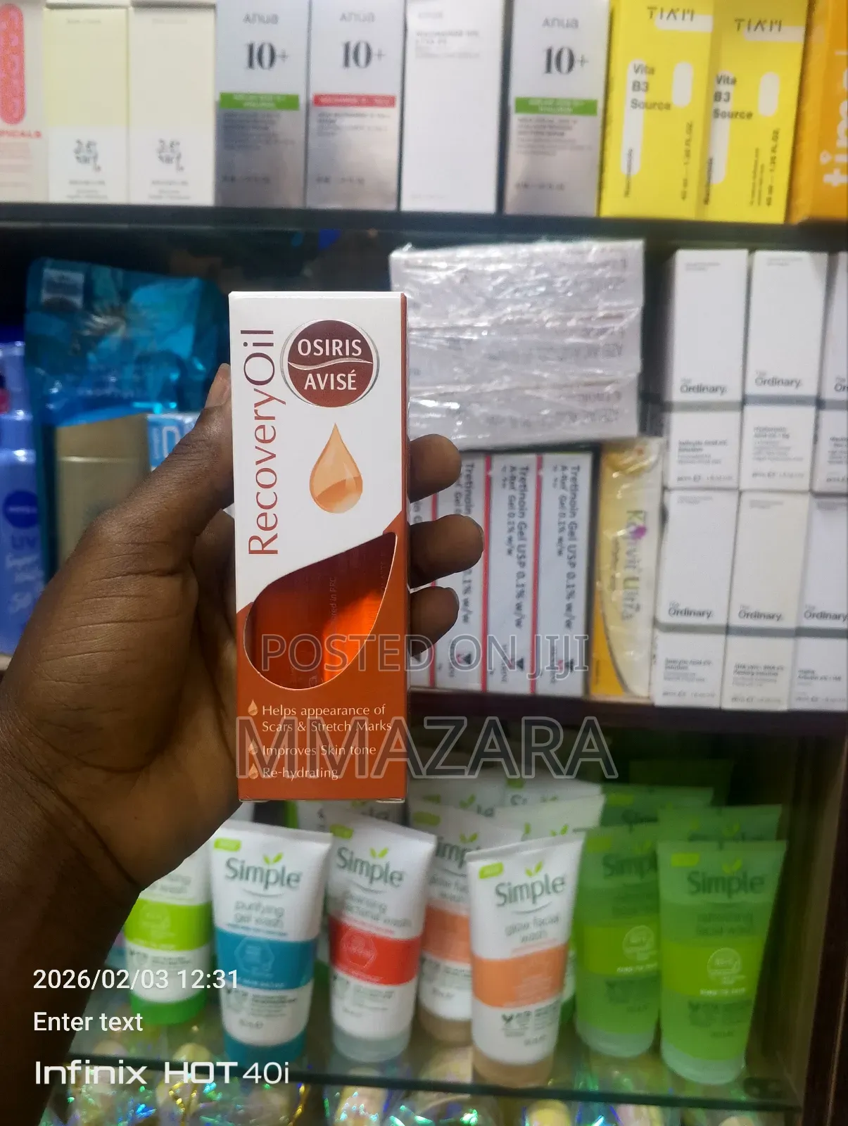 Recovery Oil