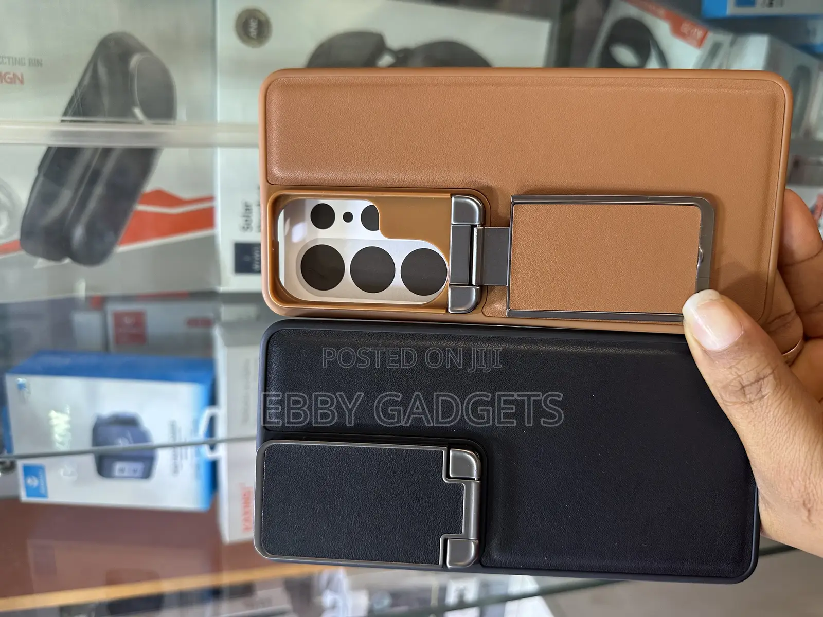 Leather Case S26 Ultra and 17 Pro Max