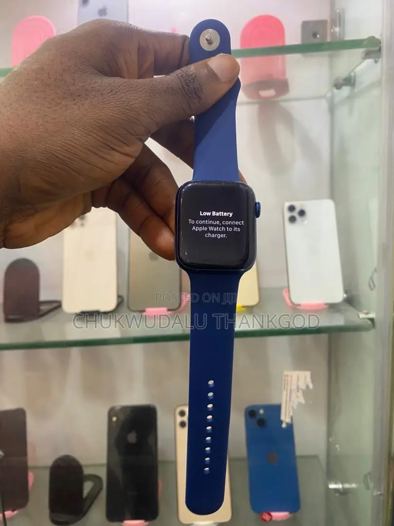 Apple Watch Series5 With Sport Band (Gps) -45 - Jet Blue