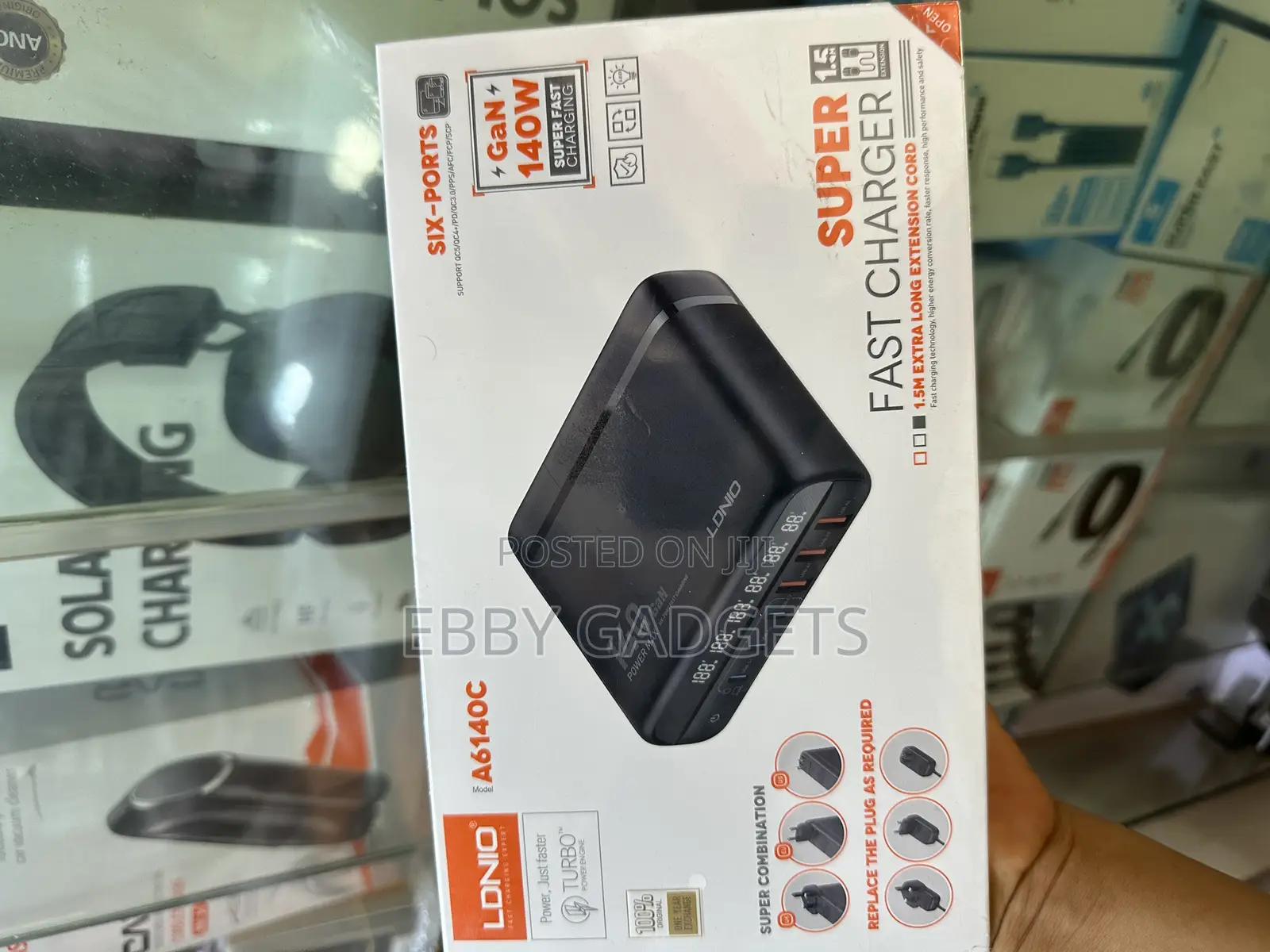 Super Fast Charger Gan 140w