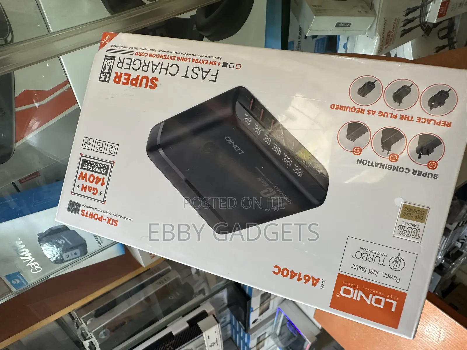 Super Fast Charger Gan 140w