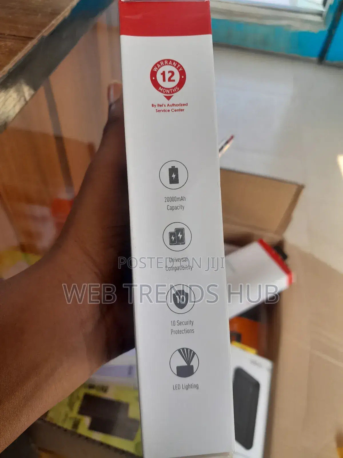 Itel 20,000mah Star200 Power Bank - Dual Usb - 12 Months Warranty