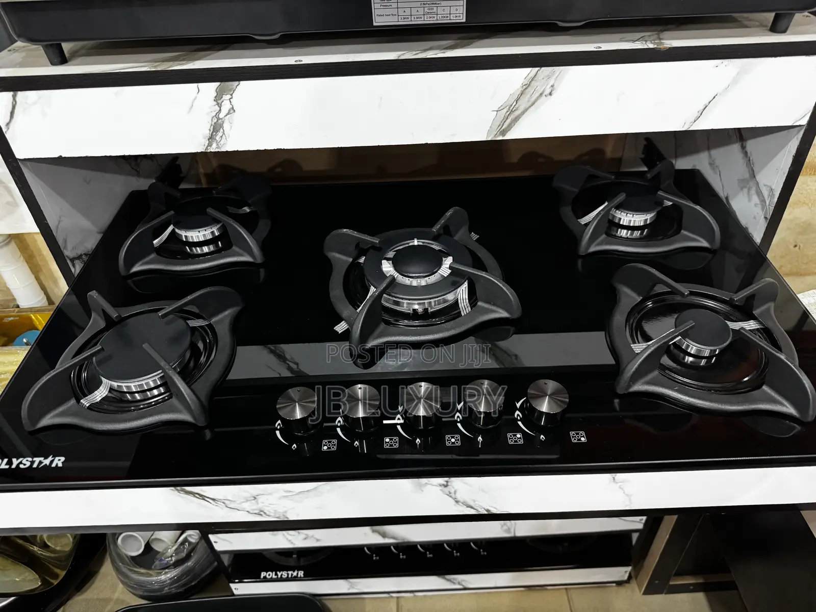 Polystar 5 Burner Gas