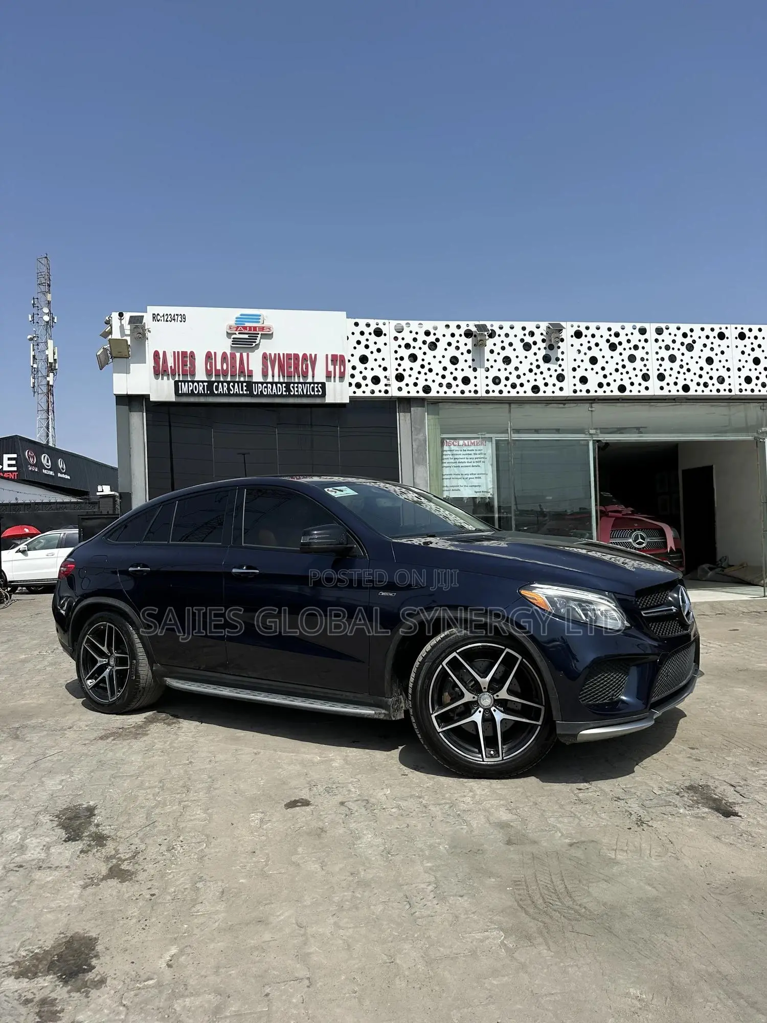Mercedes-Benz GLE-Class 2016 Blue