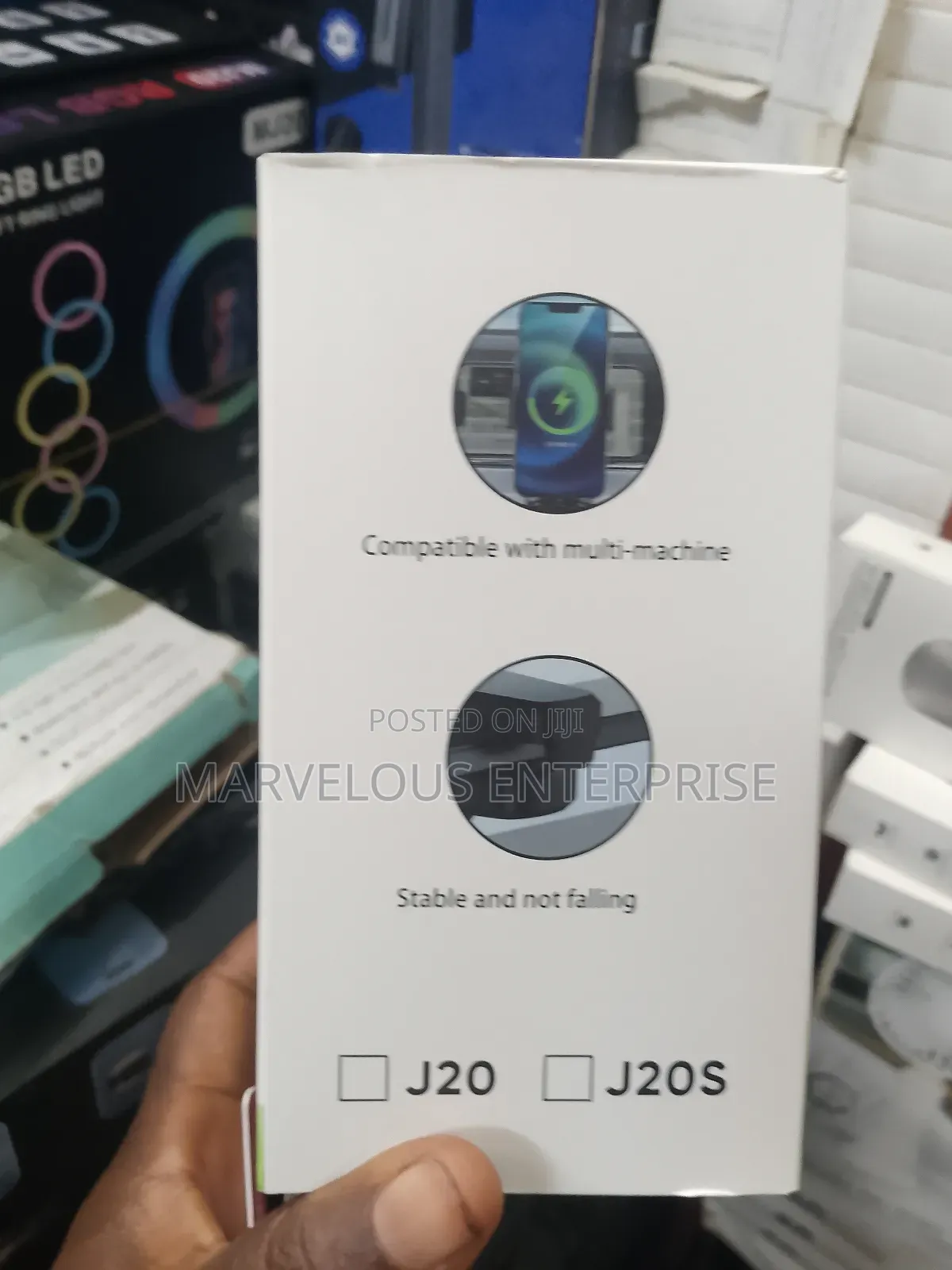 J20s Smart Sensor Wireless Car Charger