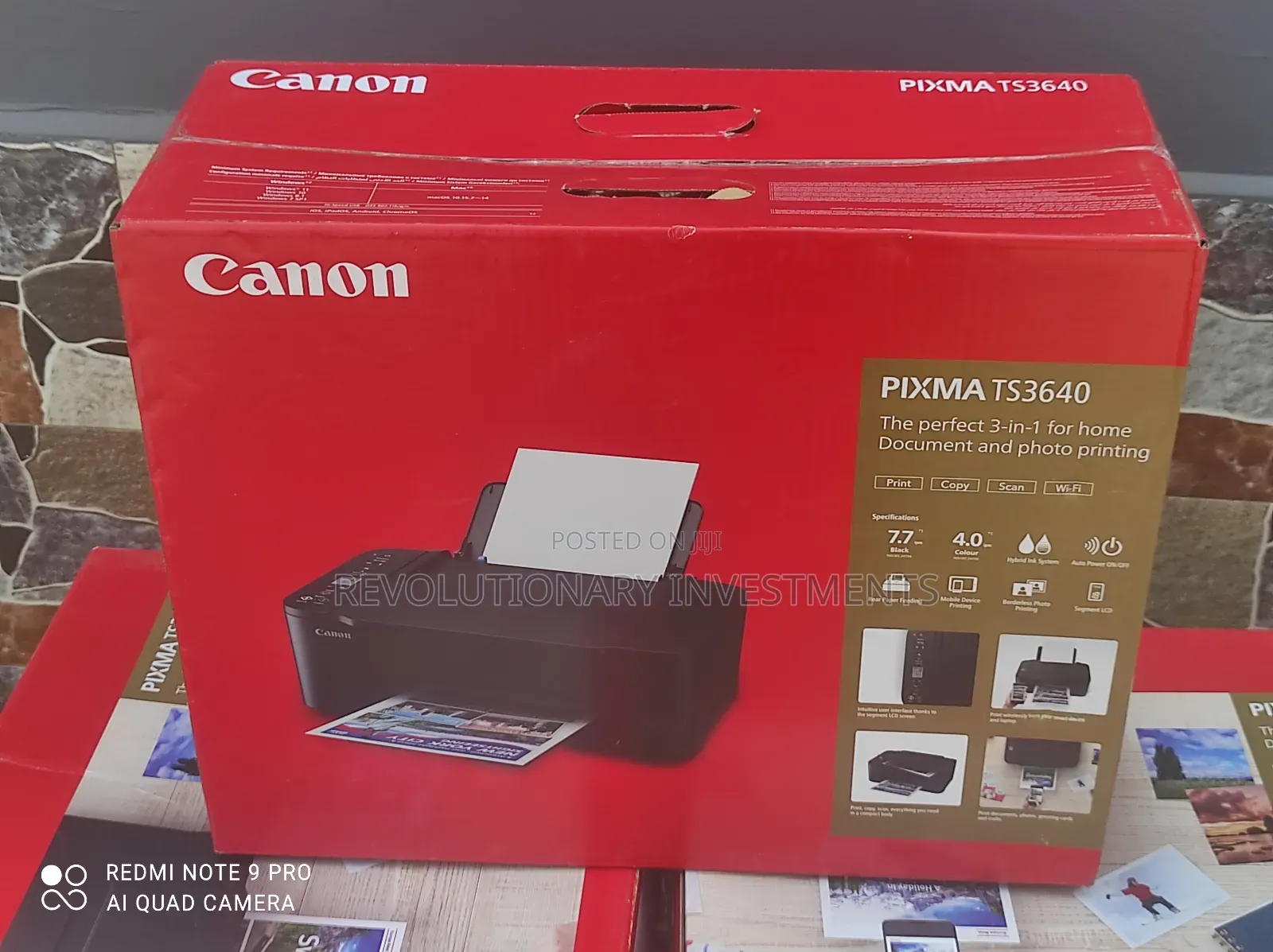 Canon Pixma Ts3640 Printer