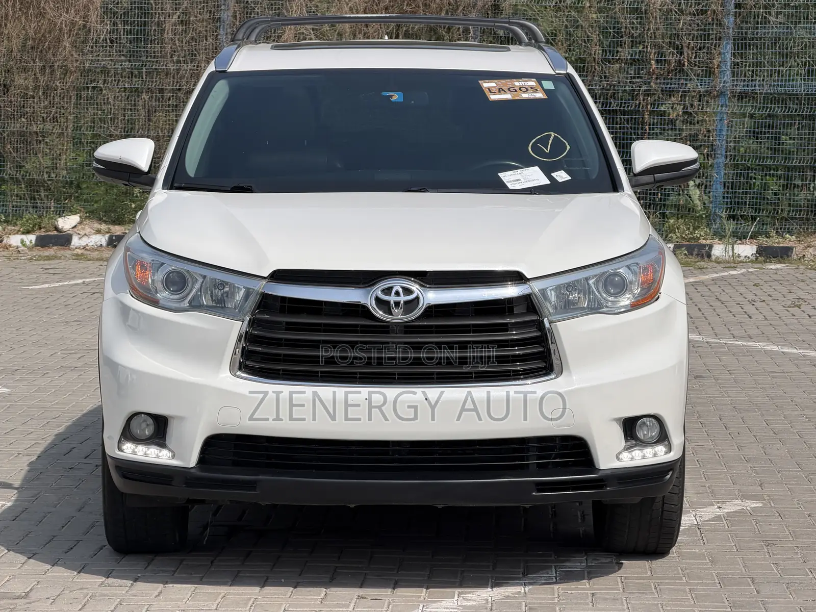 Toyota Highlander Limited 4dr SUV (3.5L 6cyl 6A) 2014 White