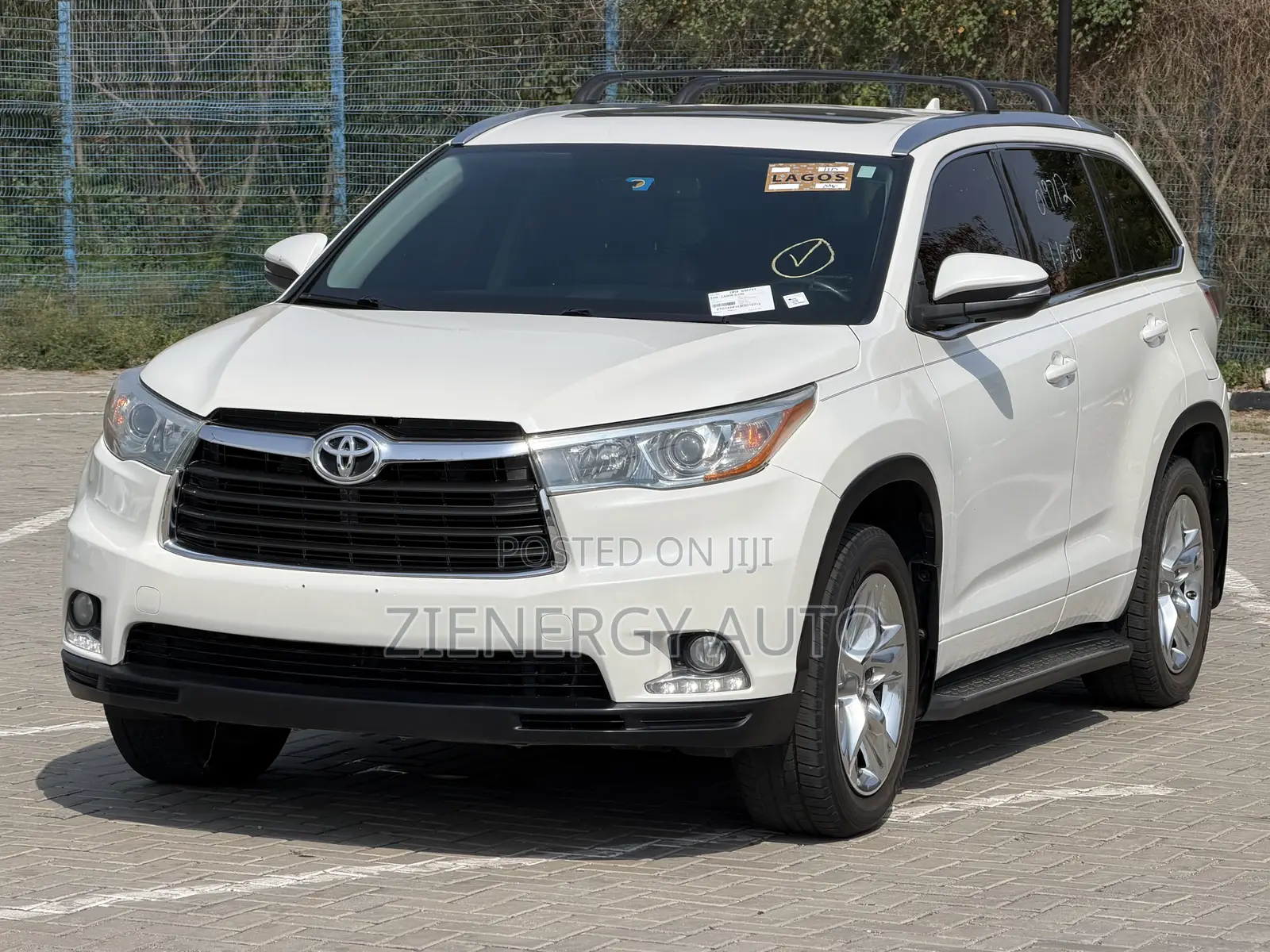 Toyota Highlander Limited 4dr SUV (3.5L 6cyl 6A) 2014 White