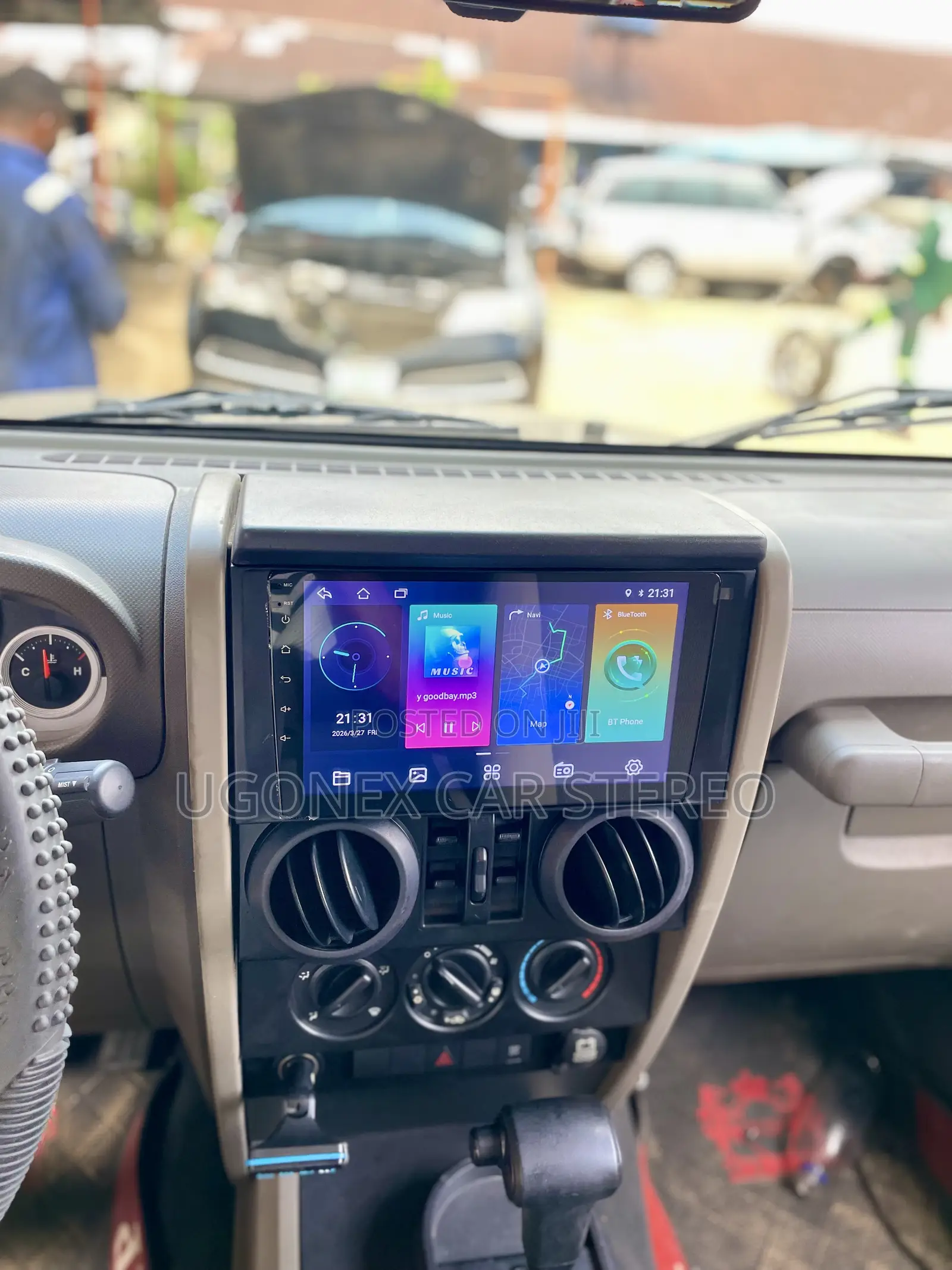 2007-10 Chrysler Jeep Wrangler Android System