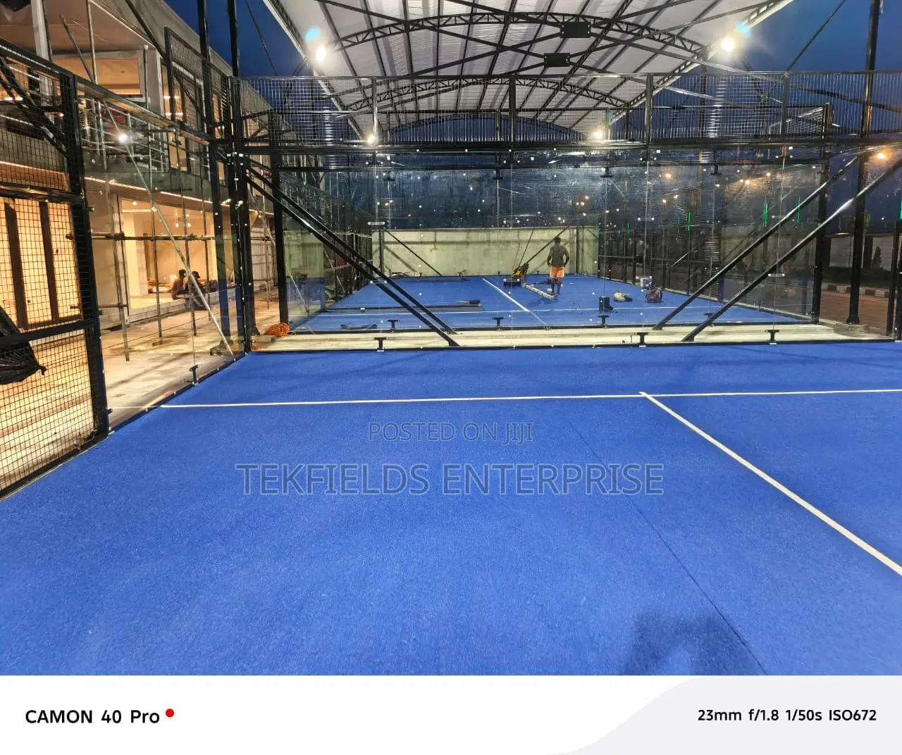 Padel Tennis Court Construction in Nigeria