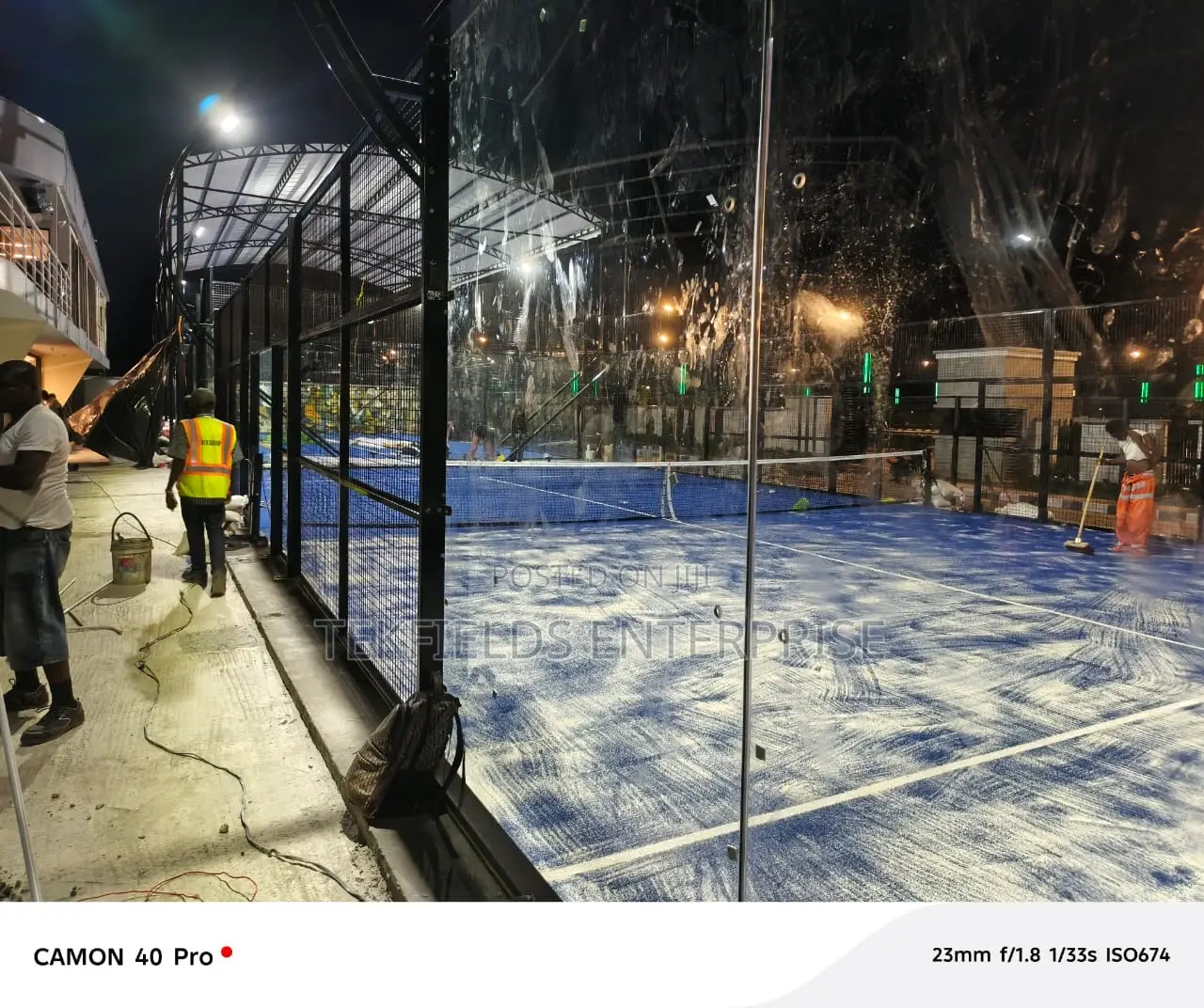 Padel Tennis Court Construction in Nigeria