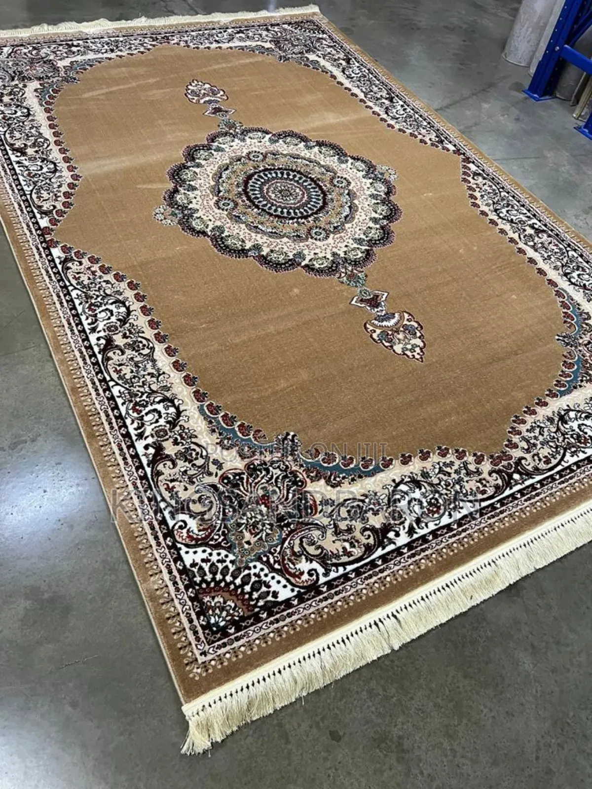 5x7fts Cream/Wine/Arabian Center Rugs