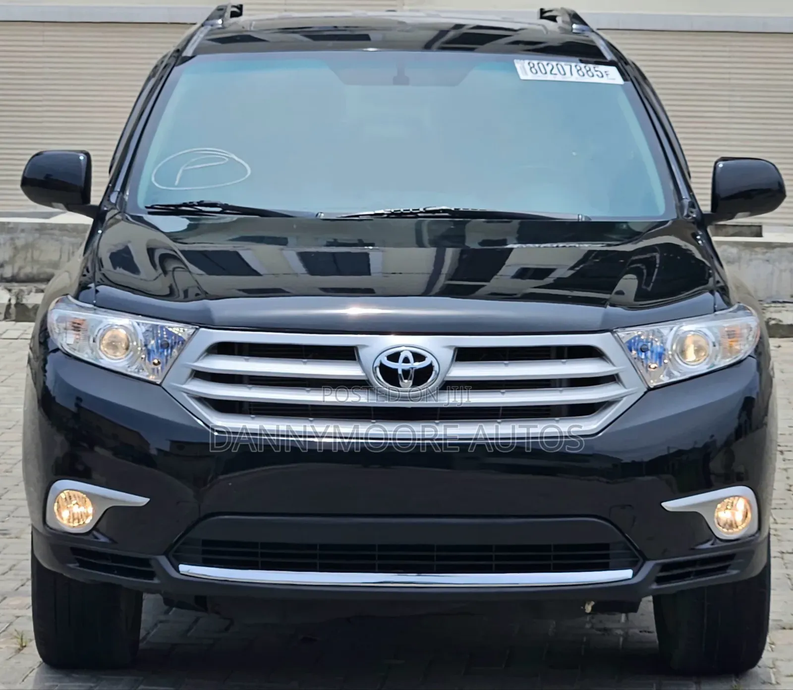 Toyota Highlander Limited 3.5l 4WD 2013 Black