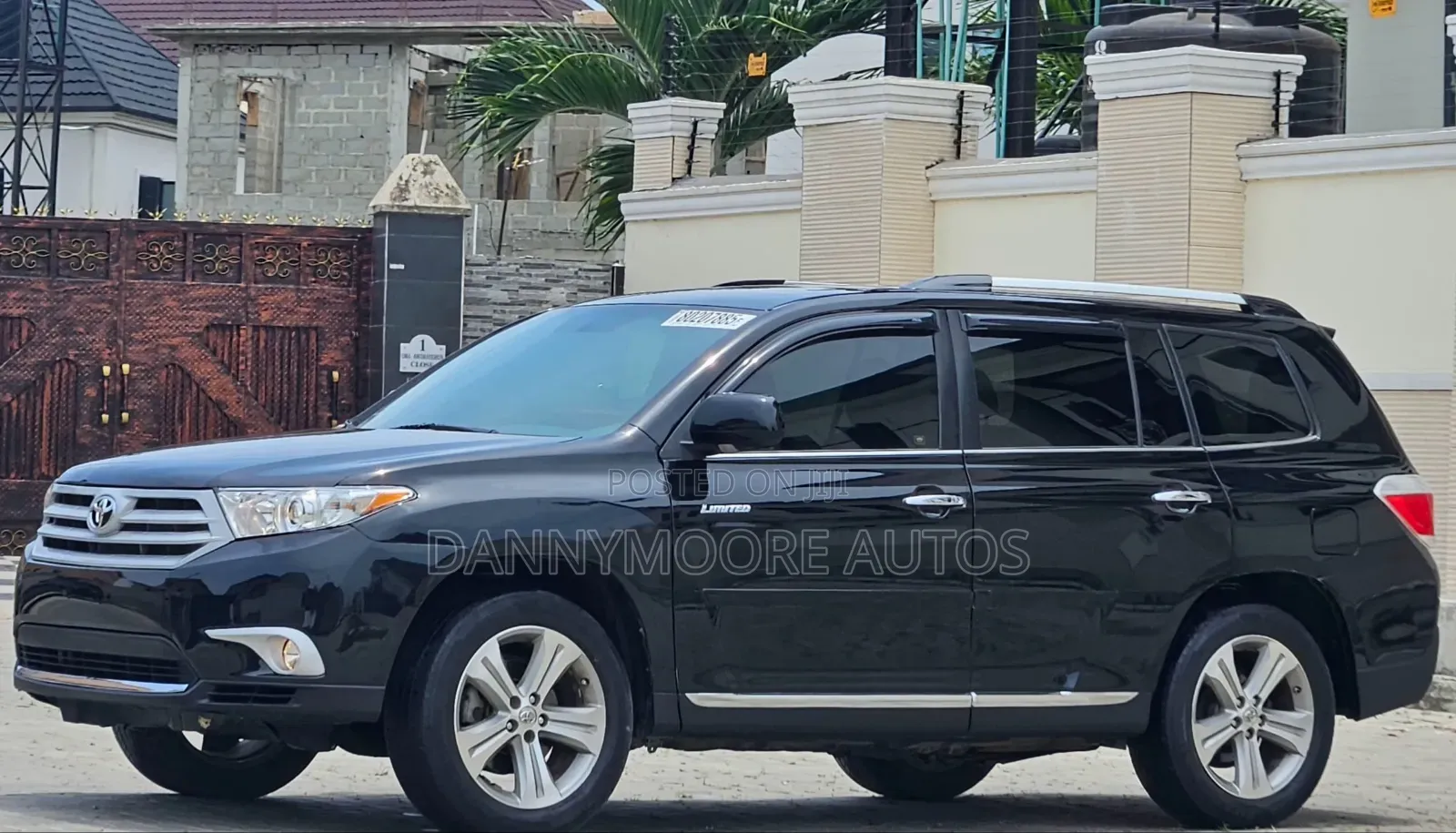 Toyota Highlander Limited 3.5l 4WD 2013 Black