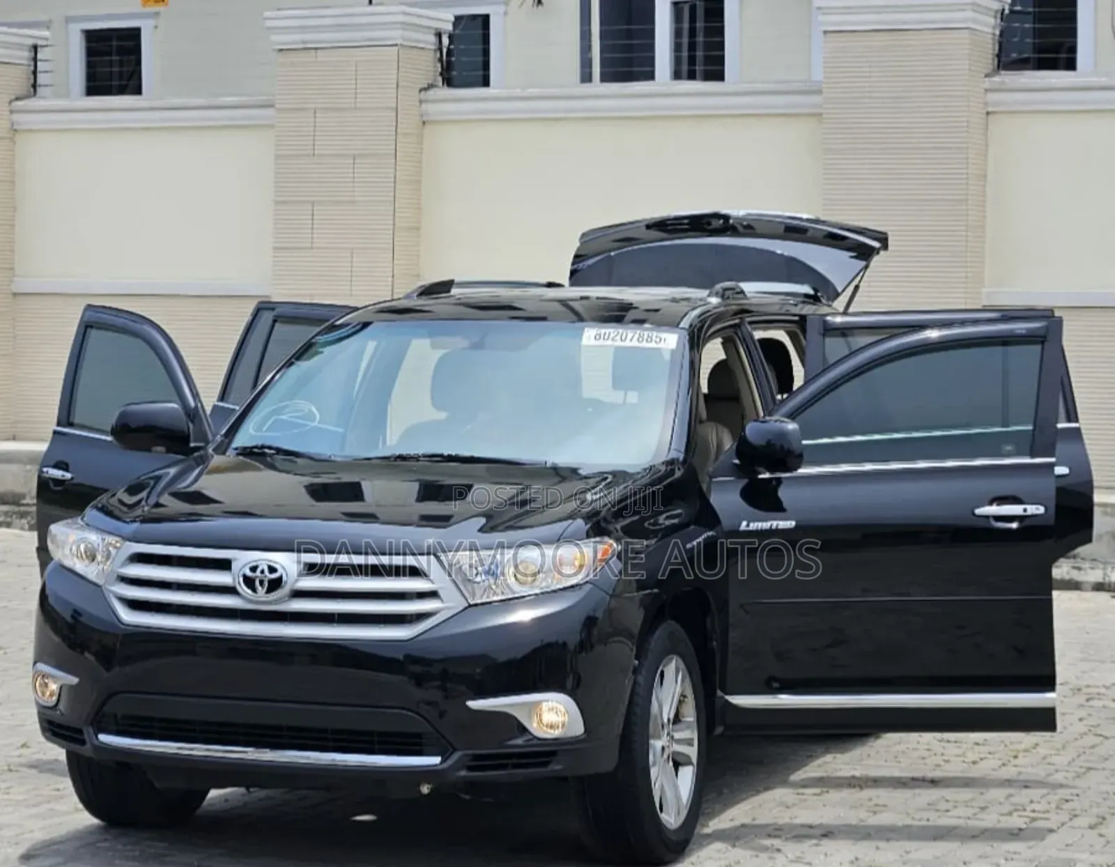 Toyota Highlander Limited 3.5l 4WD 2013 Black