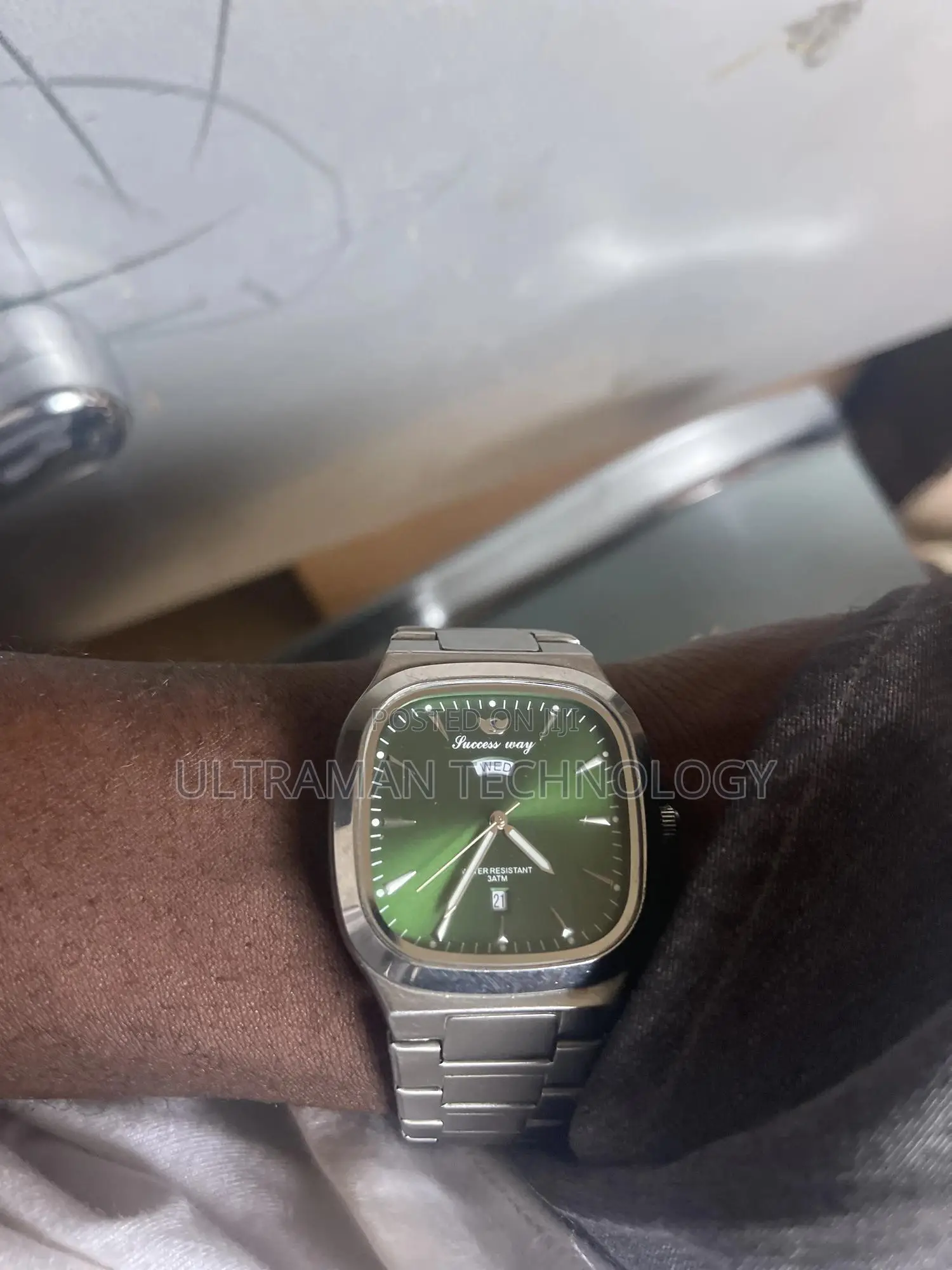 Giordano Sw Square Green Luxury Watch