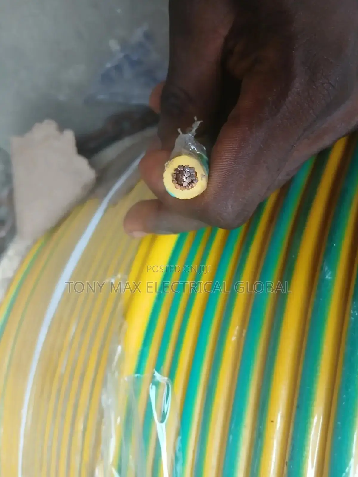 High Quality 25mm Single PVC PVC Gauge and Yellow