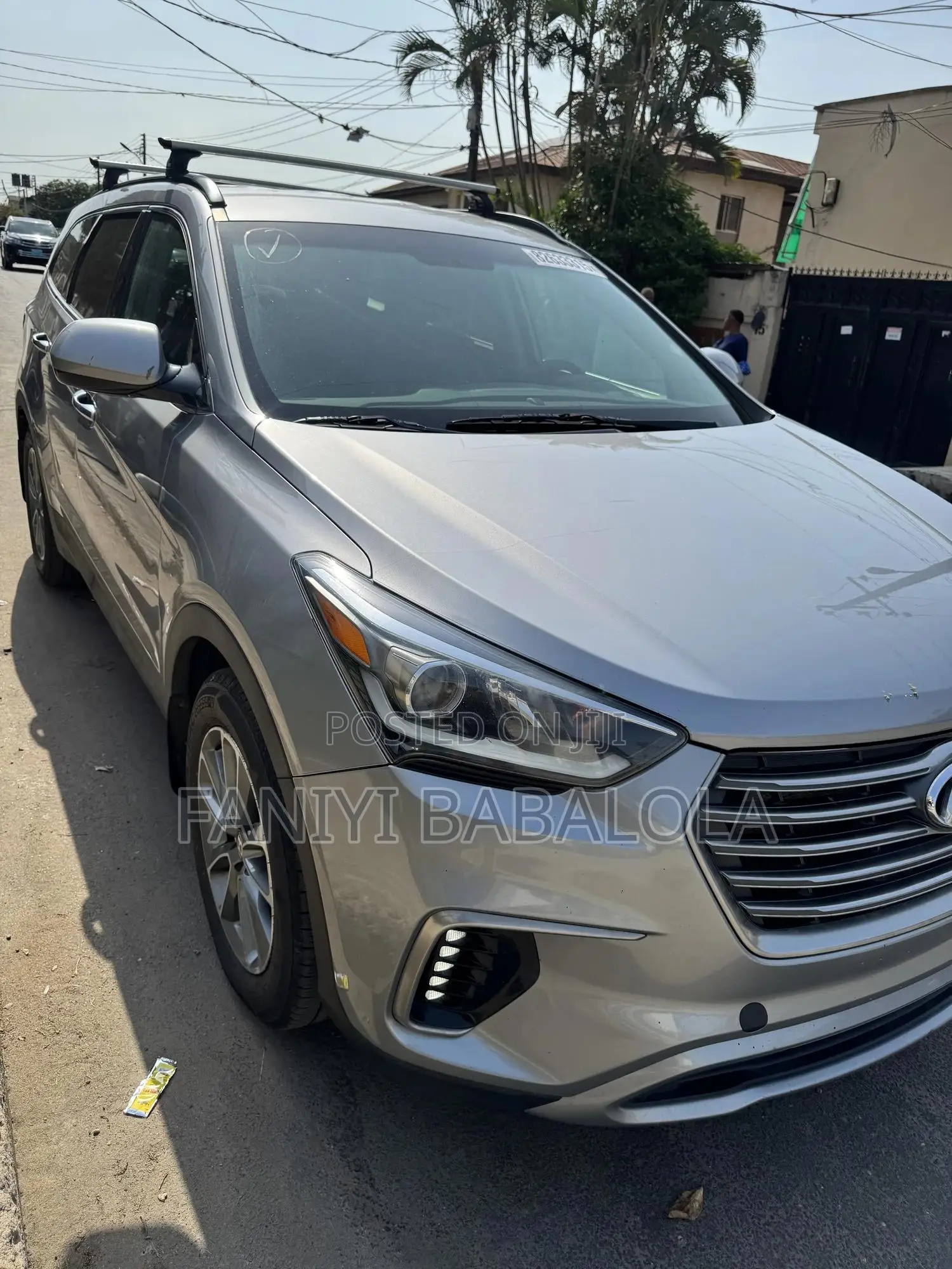 Hyundai Santa Fe SE FWD 2017 Gray