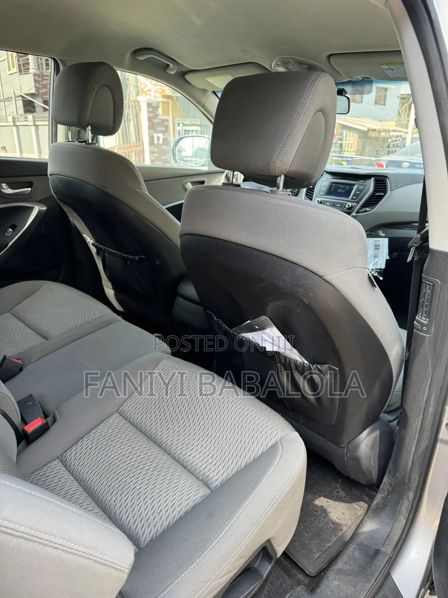 Hyundai Santa Fe SE FWD 2017 Gray
