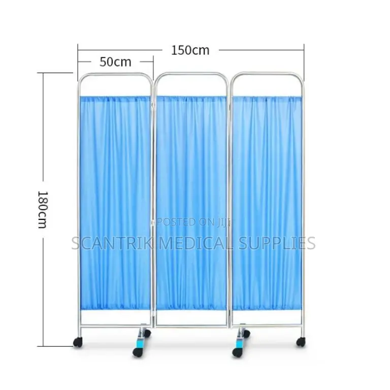 Lightweight 4 Folding Ward Screen for Practical Privacy