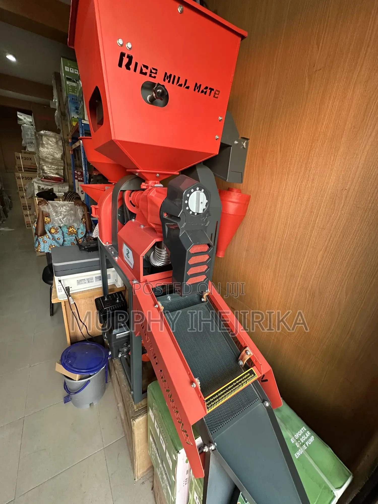 Complete 5in1 Rice Milling Machine With Engine