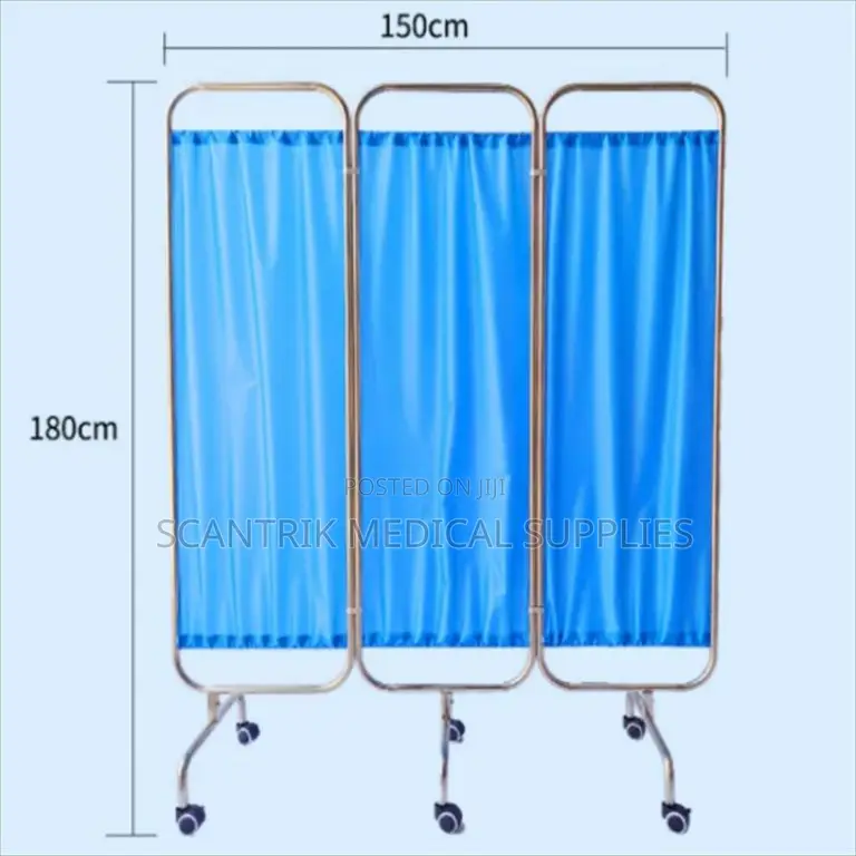 Portable 4 Folding Ward Screen for Flexible Spaces