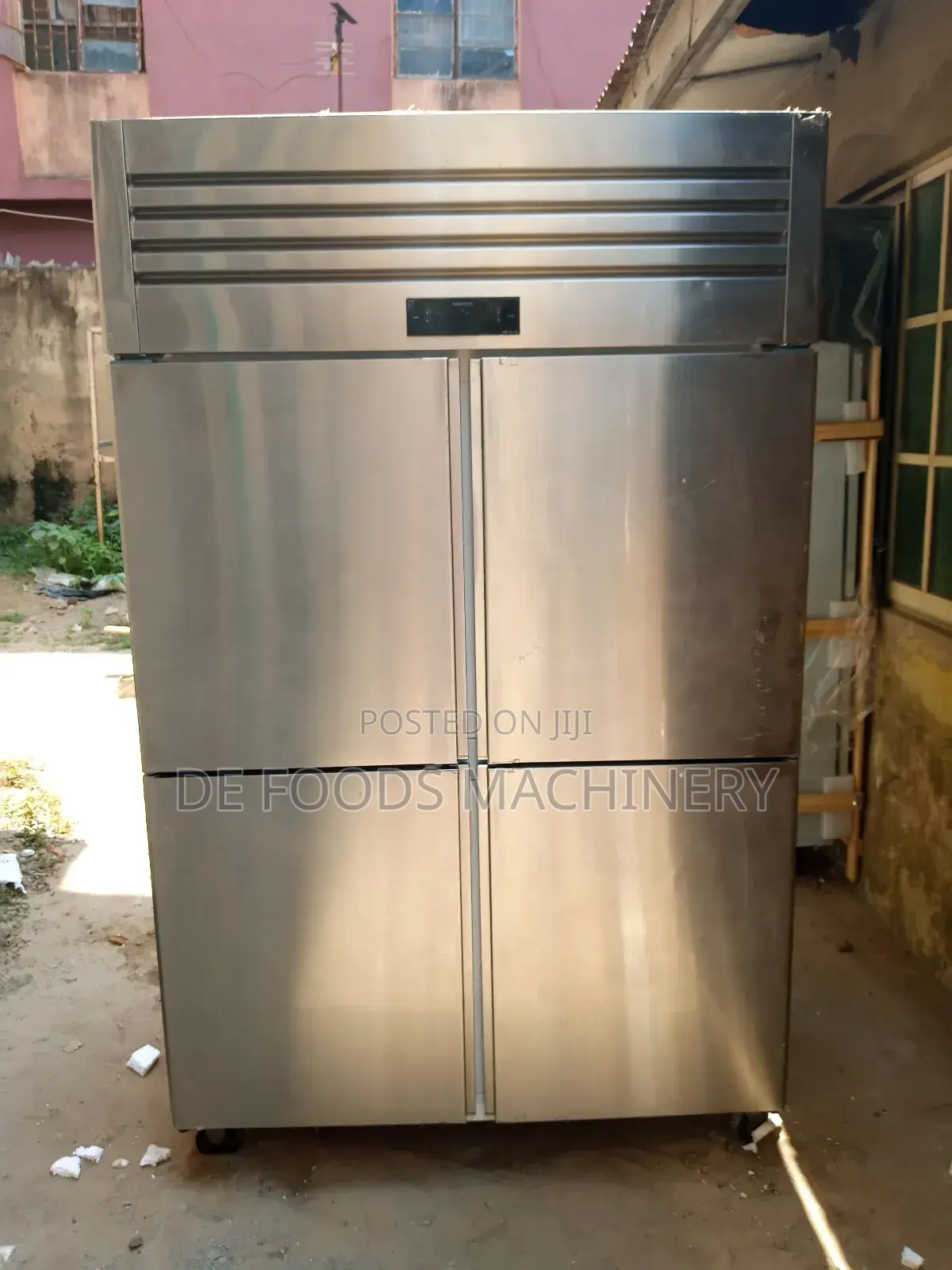 Industrial 4 Doors Fridge and Freezer