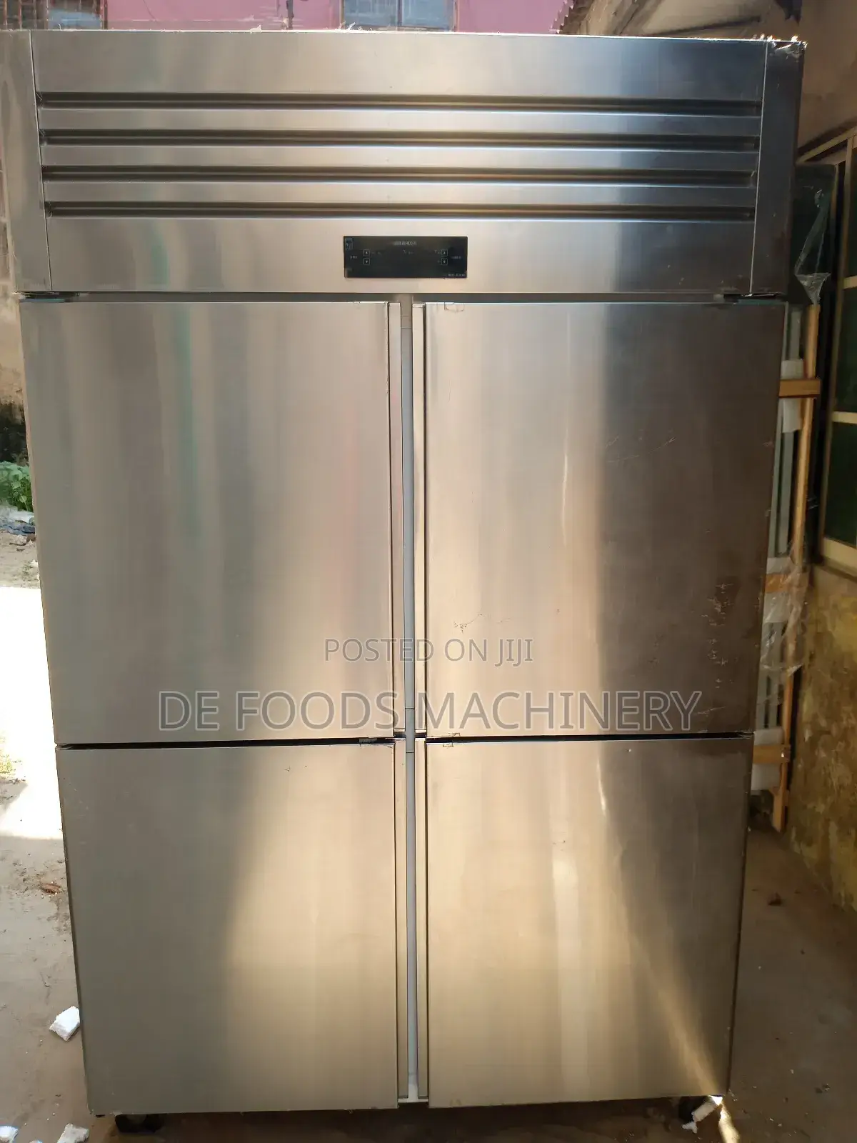 Industrial 4 Doors Fridge and Freezer