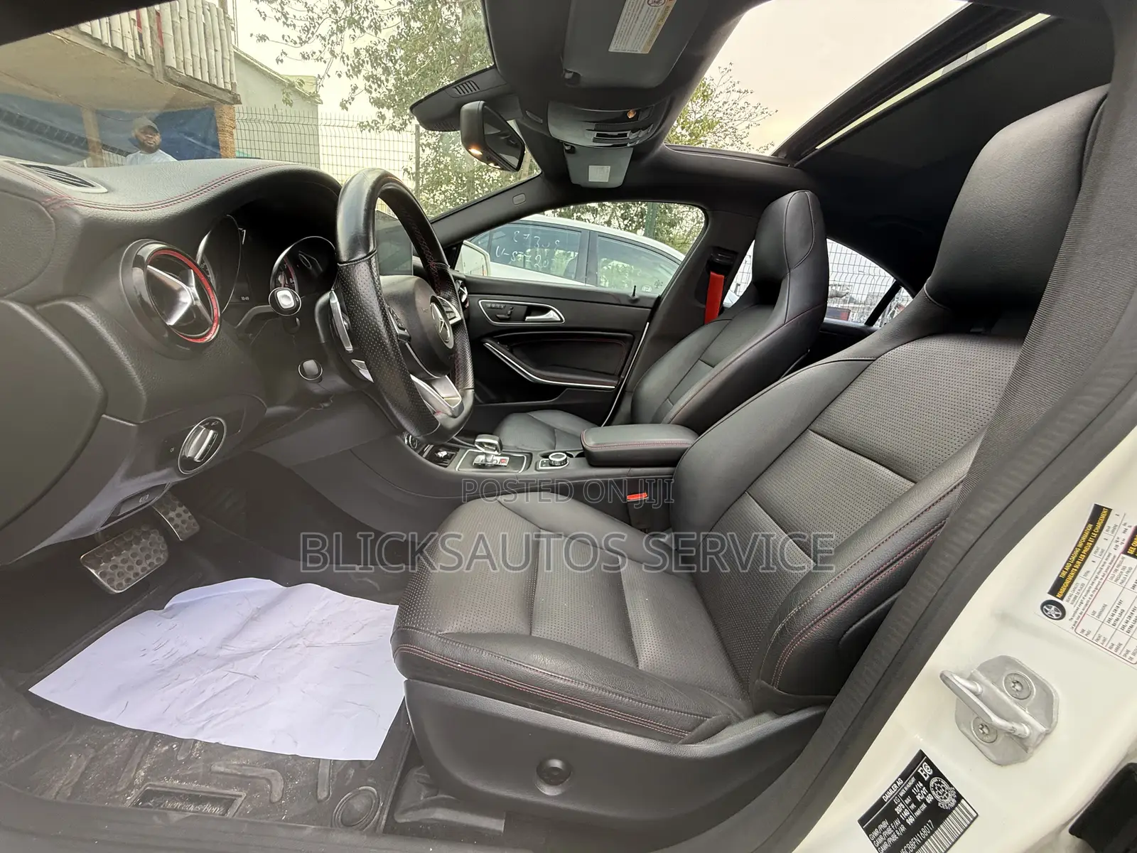 Mercedes-Benz CLA-Class AMG CLA 45 4MATIC Sedan 2015 White