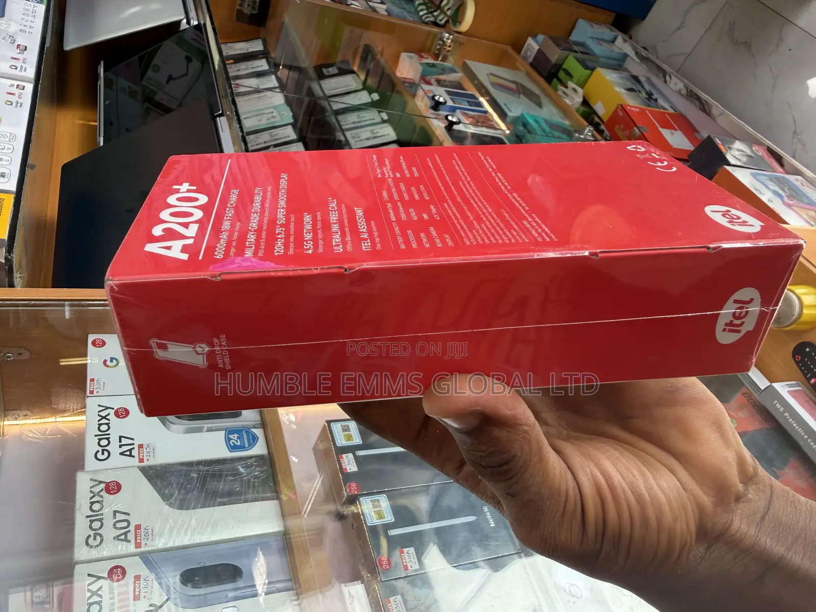New Itel A200+ 64 GB Blue
