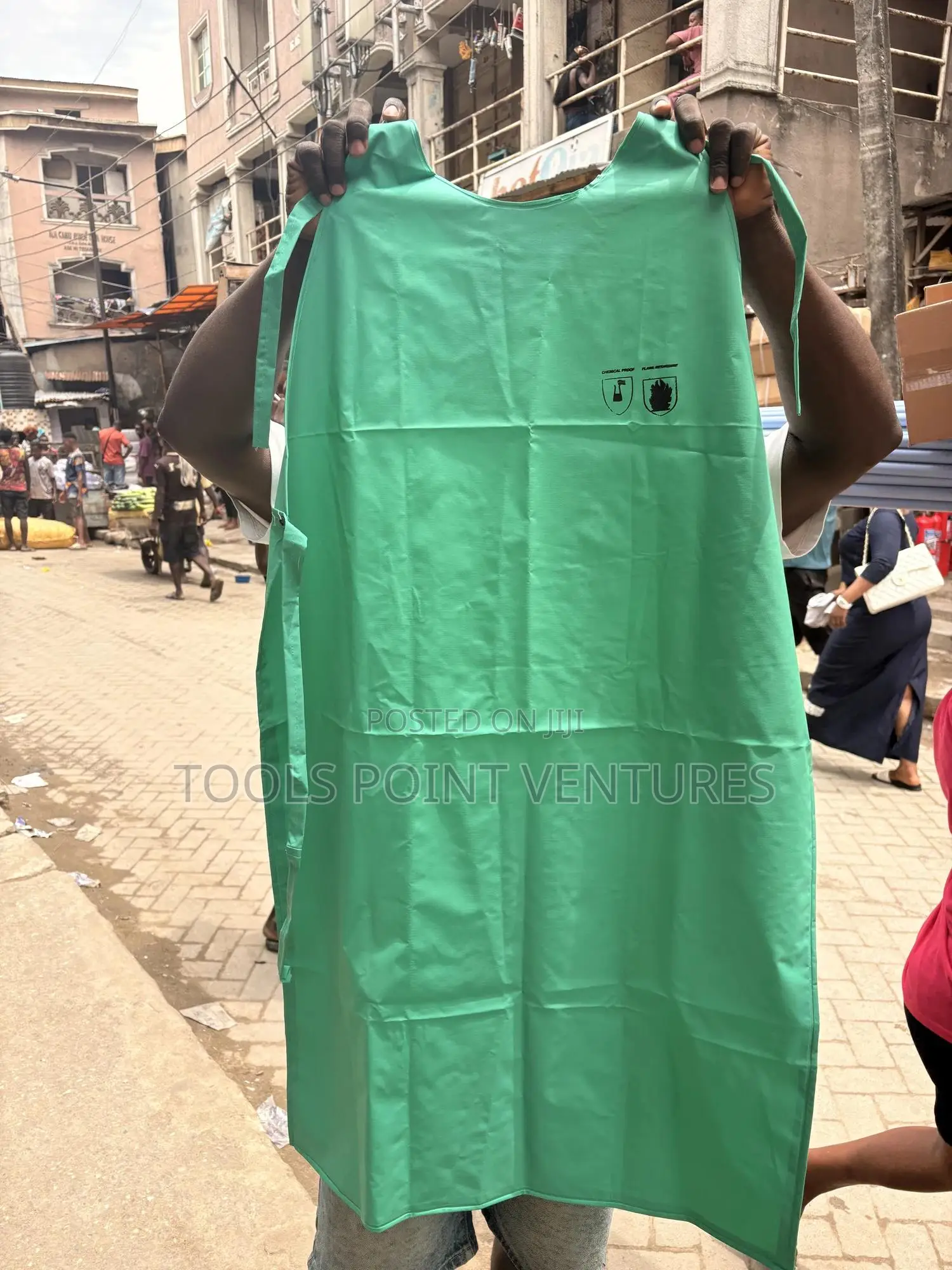 Heavy-duty Chemical-resistant Pvc Safety Apron