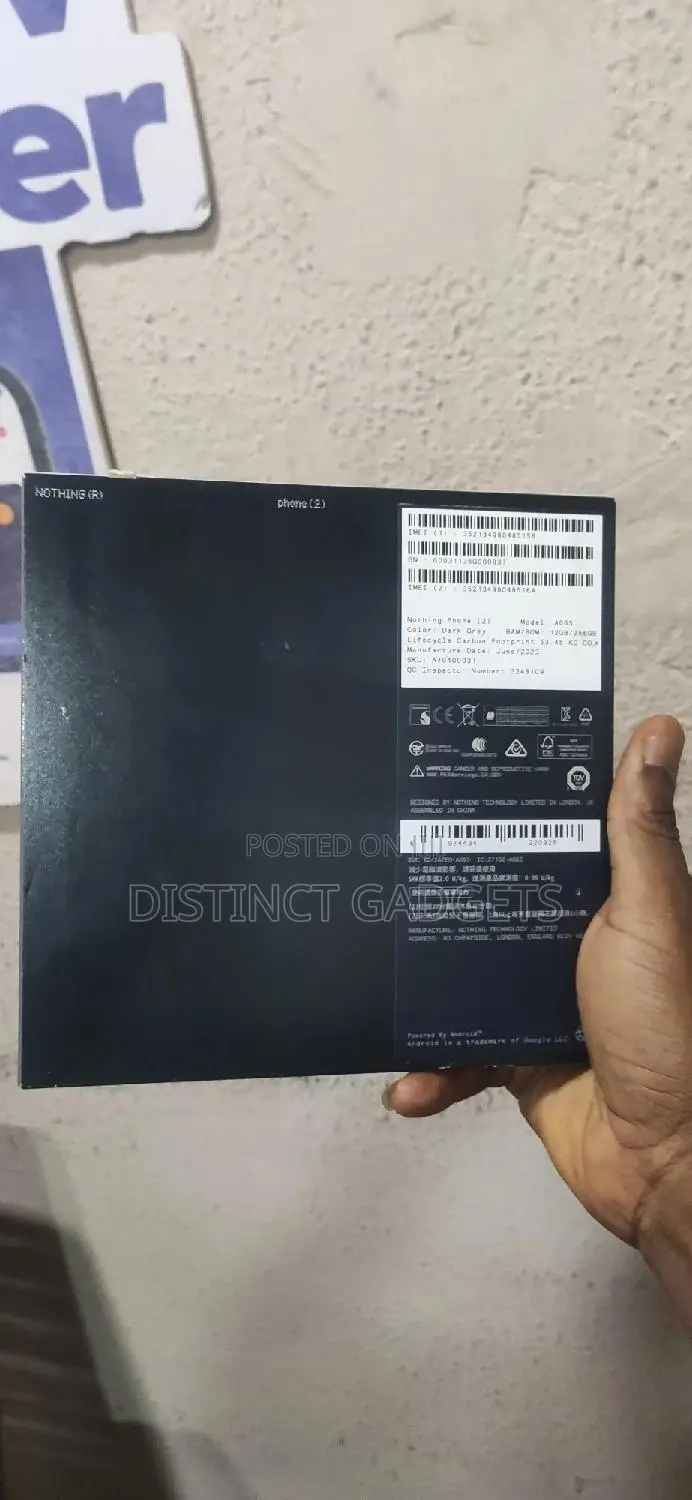 New Nothing Phone 2 256 GB Black