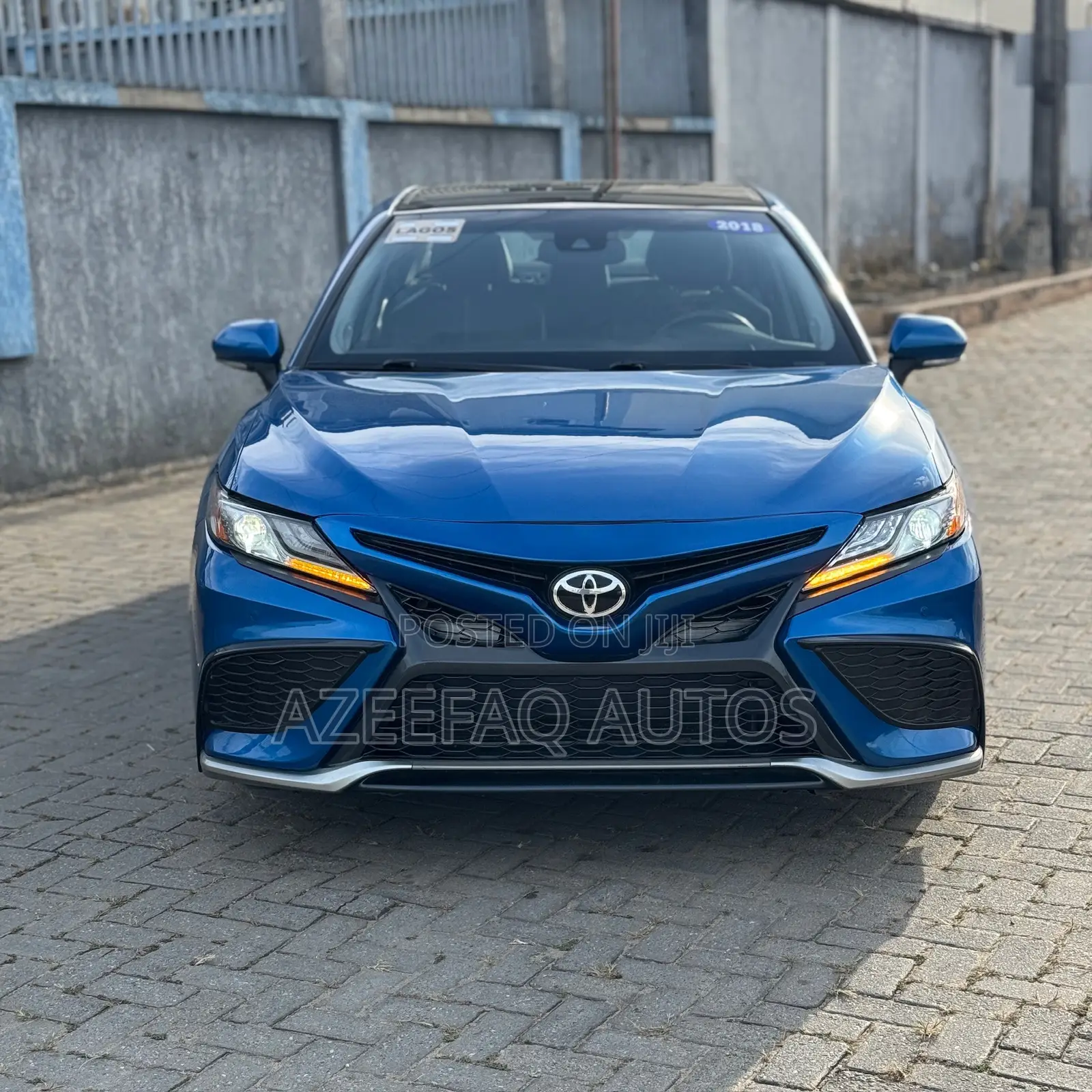 Toyota Camry XSE V6 FWD (3.5L 6cyl 8AM) 2018 Blue
