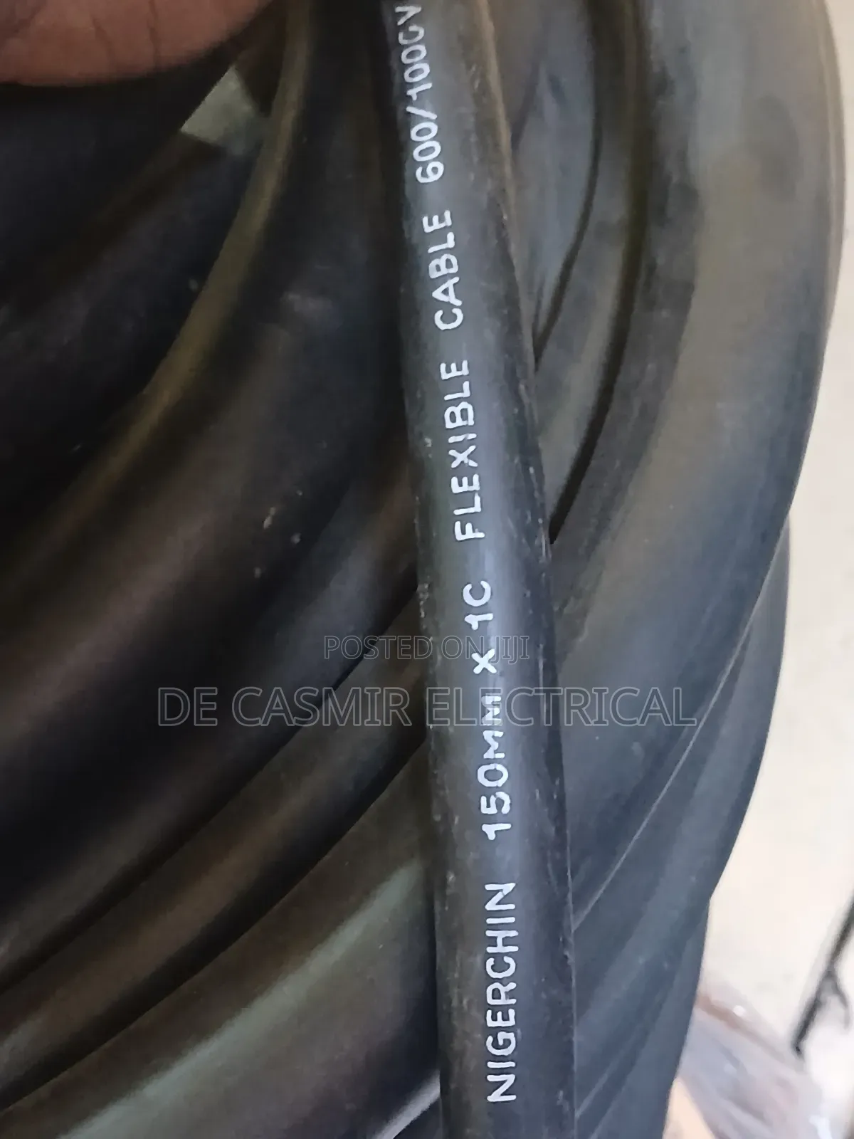 1x150mm2 Flexiible Cable 600/1000 Volt