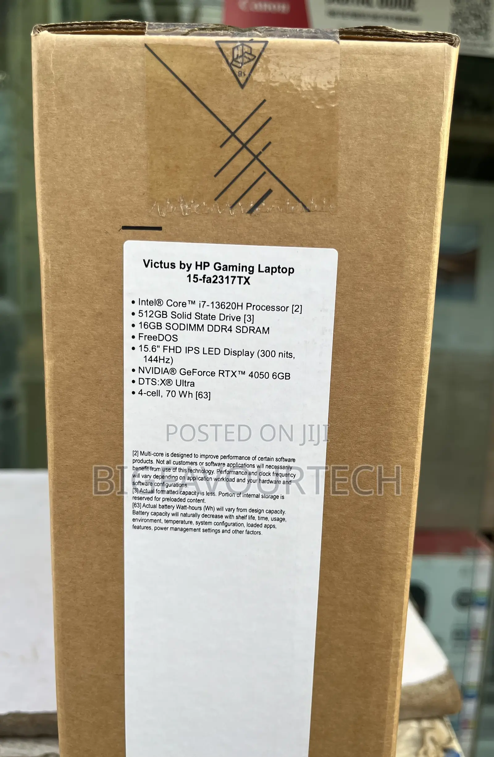 New Laptop HP Victus 15 16GB Intel Core i7 SSD 512GB