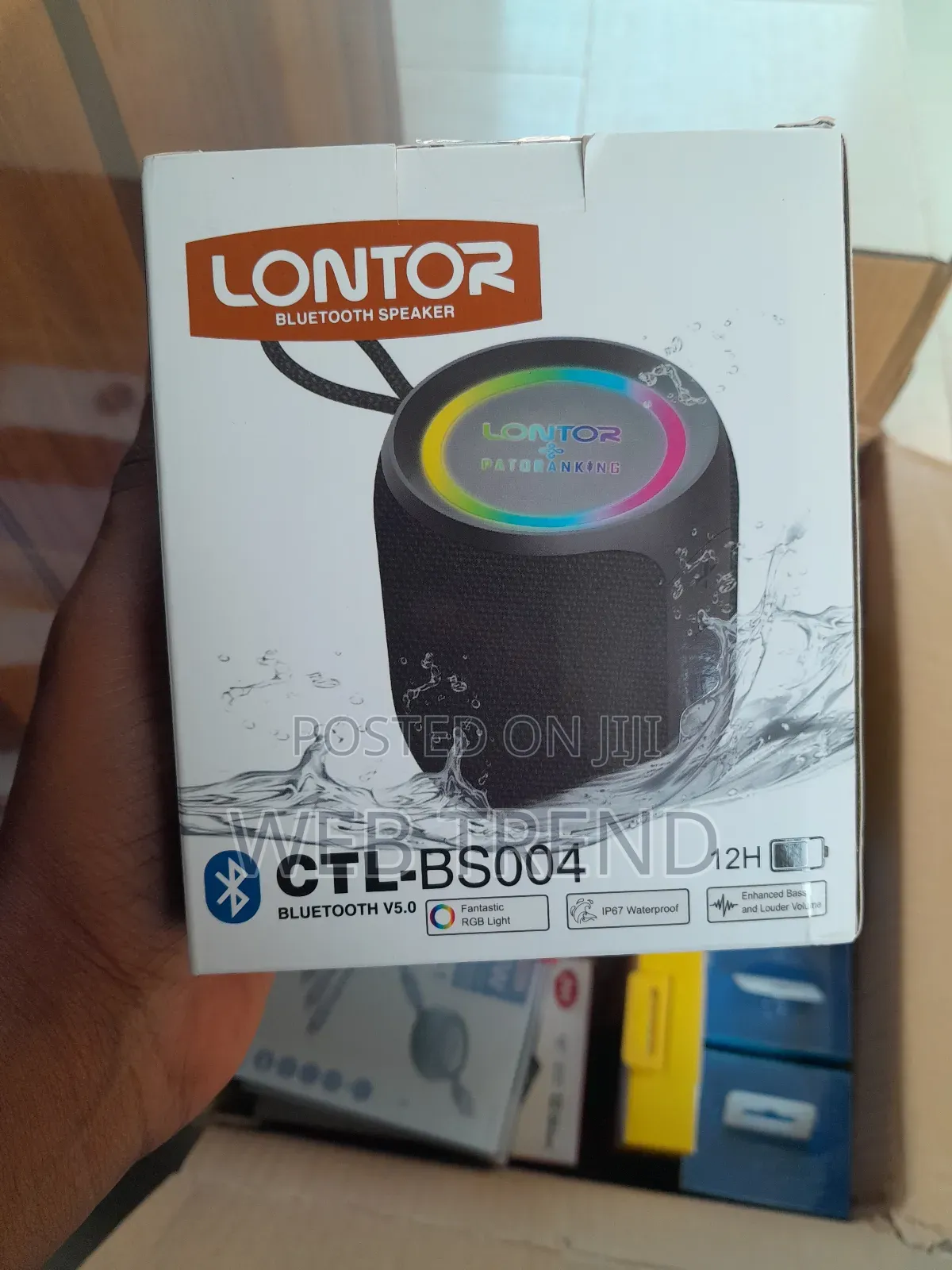 Brand New Lontor Bluetooth Speaker (Ctl-Bs004) - High-Fidelity Sound
