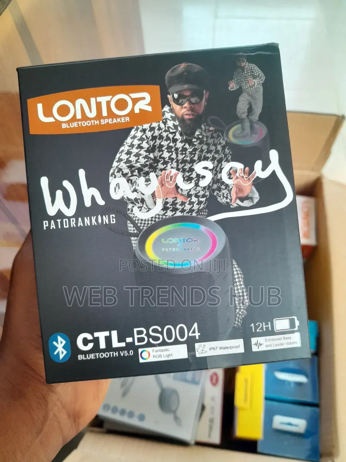 Brand New Lontor Bluetooth Speaker (Ctl-Bs004) - High-Fidelity Sound
