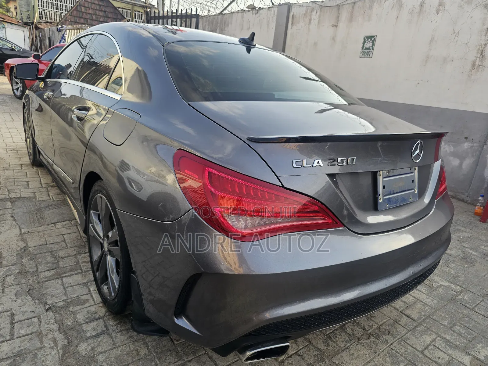 Mercedes-Benz CLA-Class CLA 250 4MATIC Sedan 2015 Gray