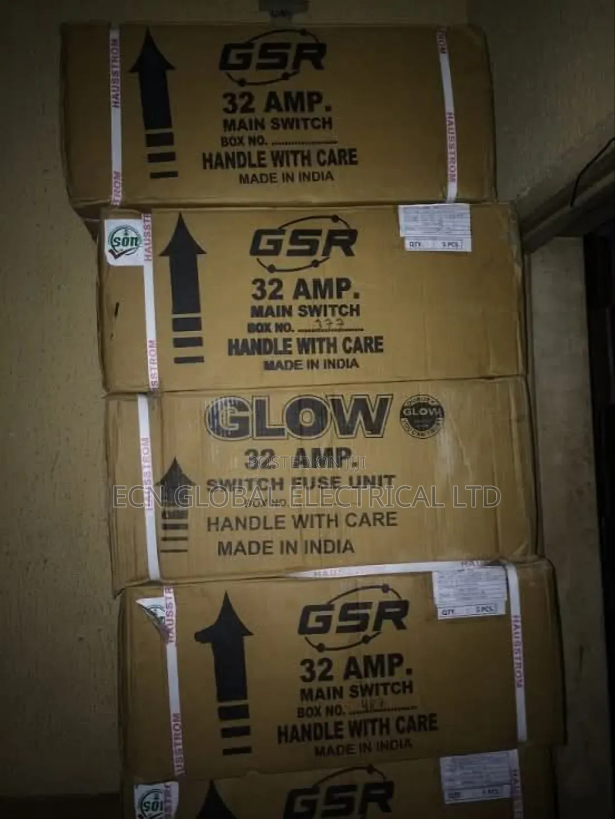 Glow 32a Electrical Changeover Switch