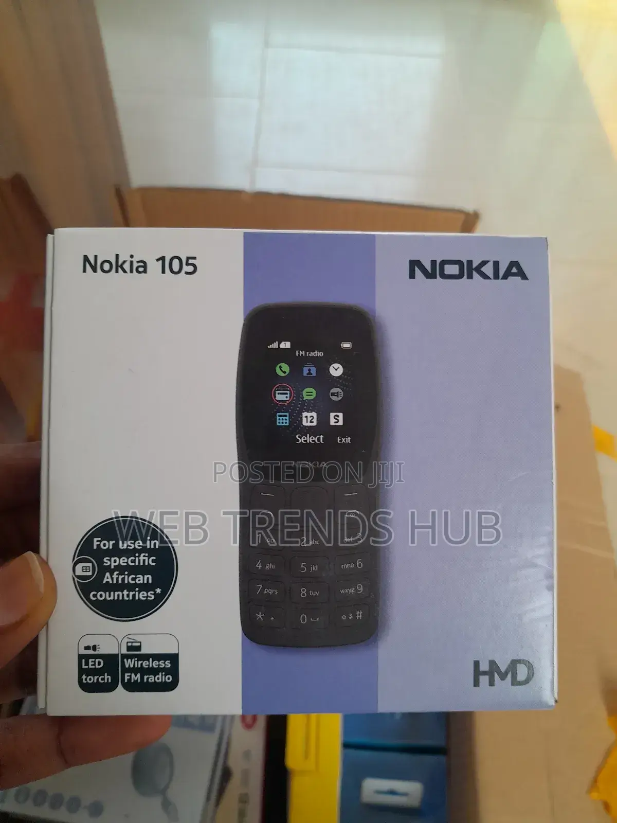 New Nokia 105 Black